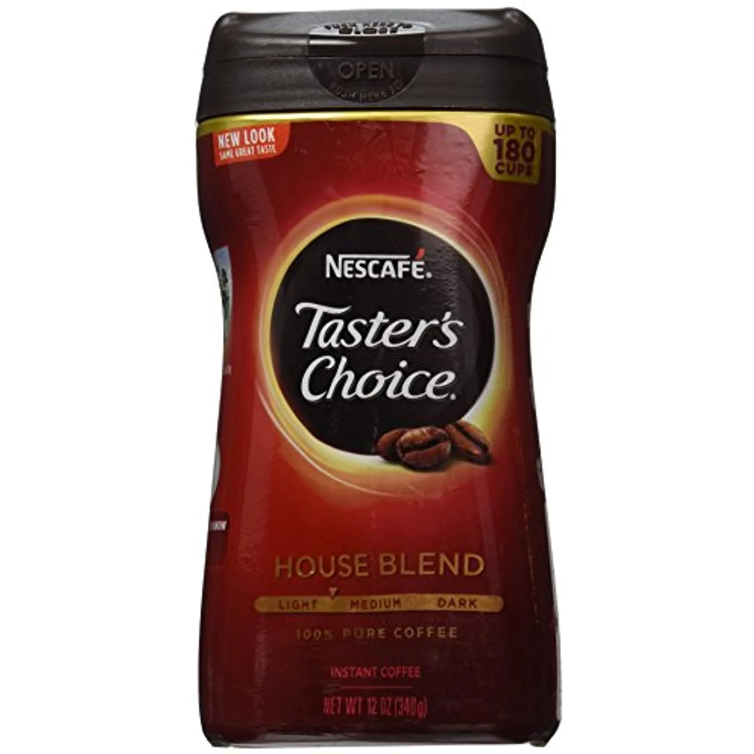 Nescafe Tasters Choice House Blend Instant Coffee, 12 Oz.