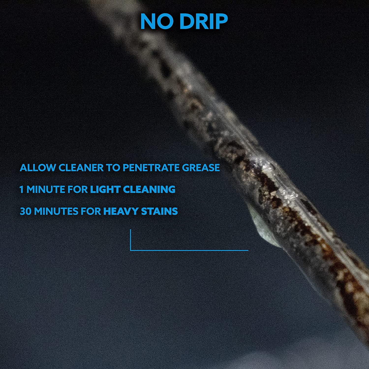 Kona Safe/Clean Oven Cleaner - Degreaser No Drip Spray, Eco Friendly, 23 oz