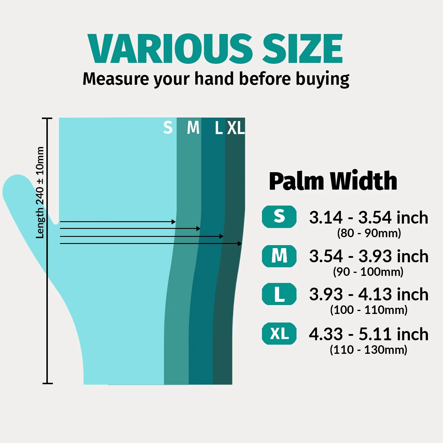 Klex Disposable Heavy Duty Vinyl Gloves Latex Free Powder Free, BPA Free Medical Grade Food Safe Disposable Glove, Extra Large XL, 1000 Count