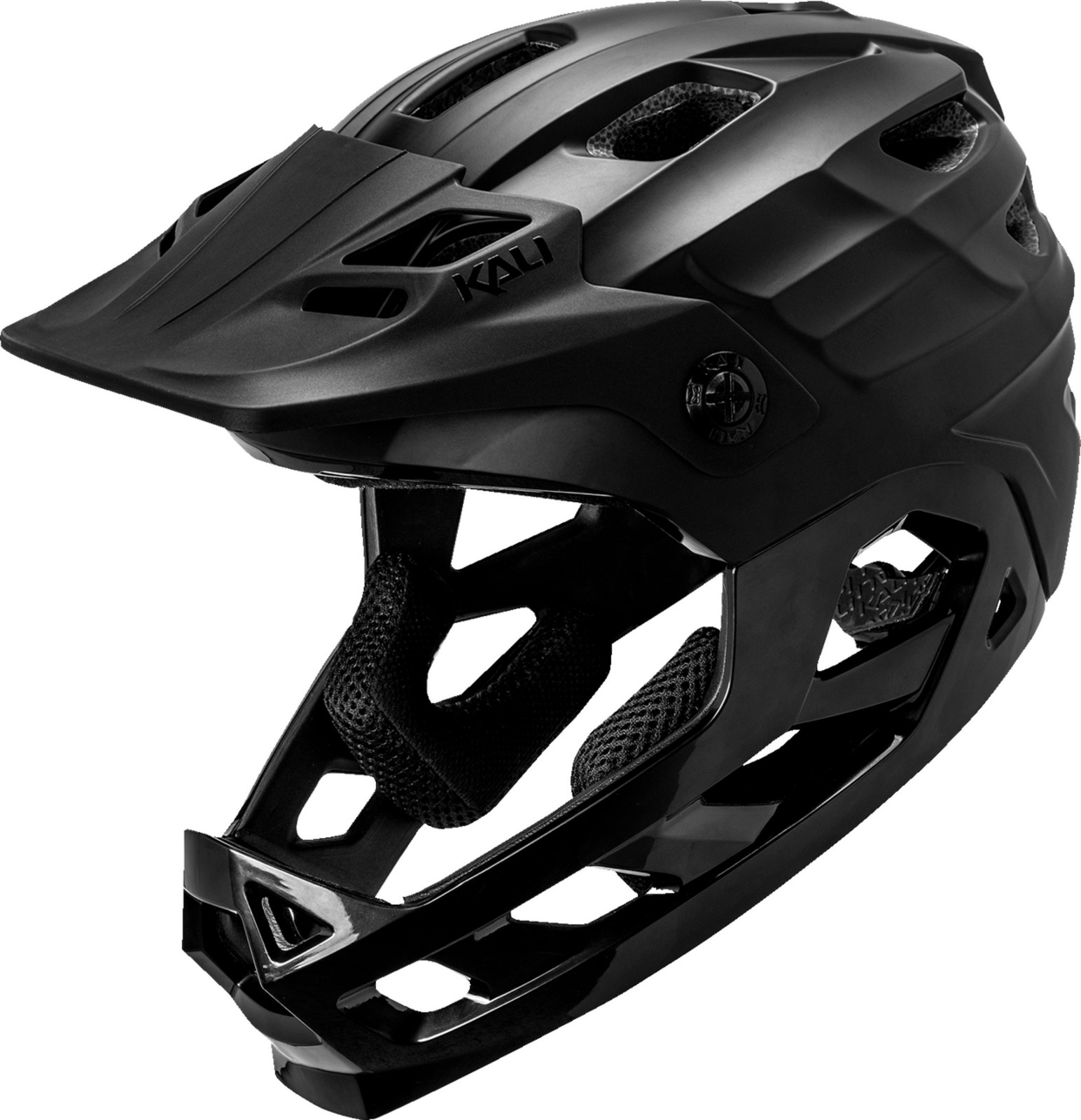 Kali Maya Race Childrens MTB Mountain Bike Helmet Black