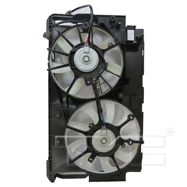 TYC 624500 Dual Radiator And Condenser Fan Assembly Fits select: 2015-2020 LEXUS NX