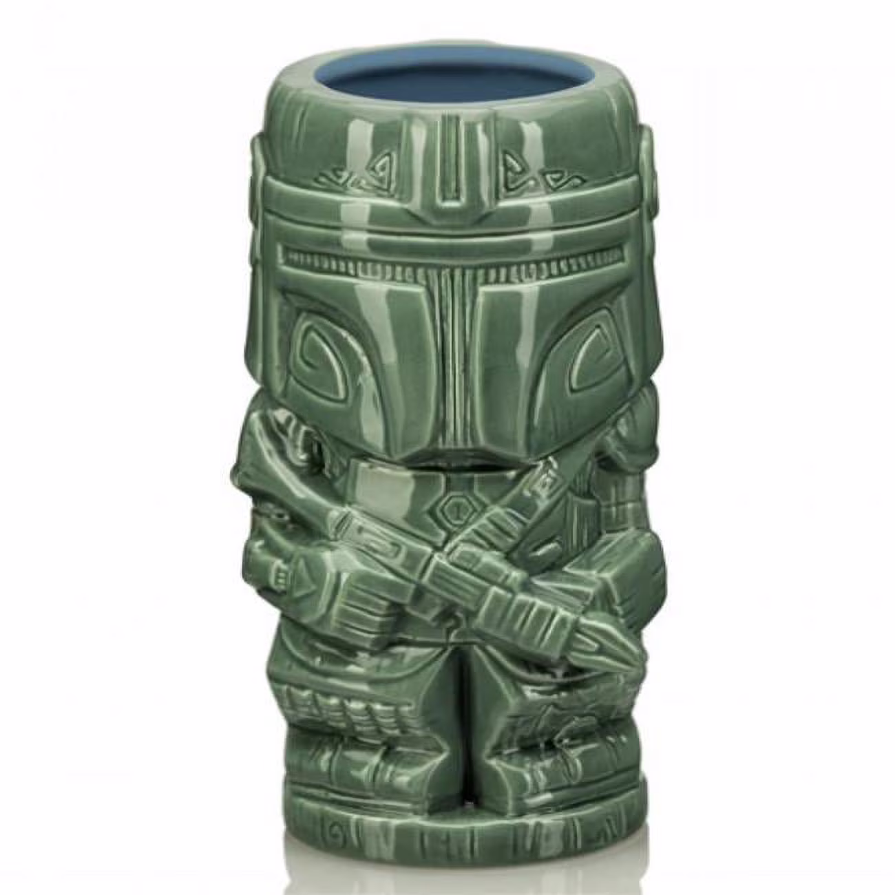 Geeki Tikis Star Wars The Mandalorian Mando Mug | Ceramic Tiki Cup | 20 Ounces