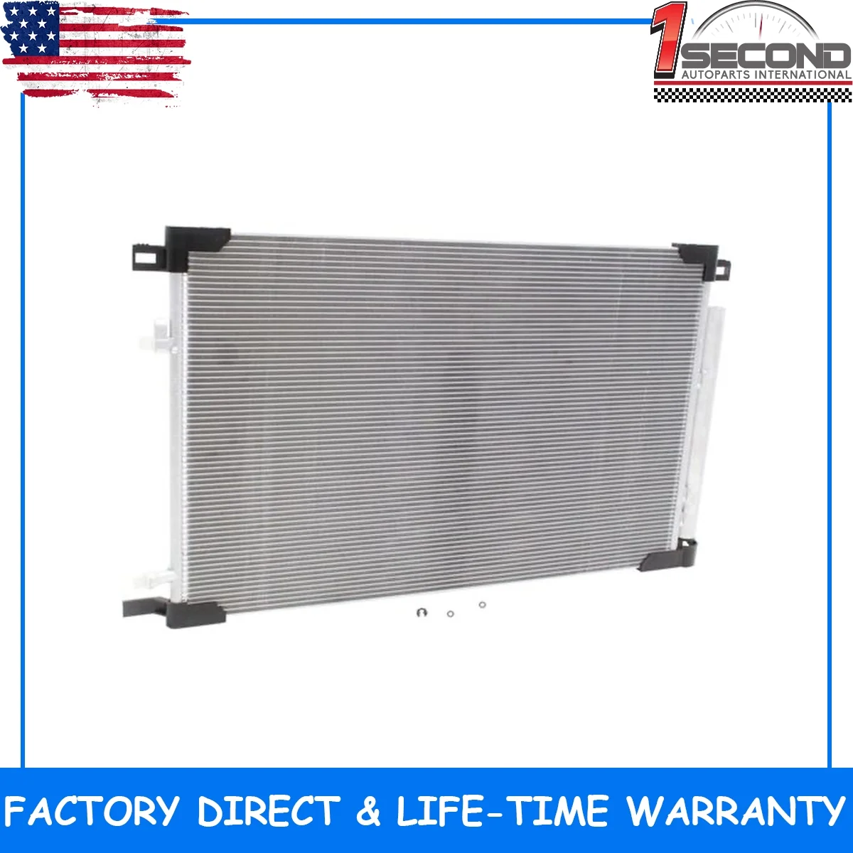 1second Condenser Compatible with Toyota Camry 2018-2018 18 Hybrid/Gas 2.5L Part 30085
