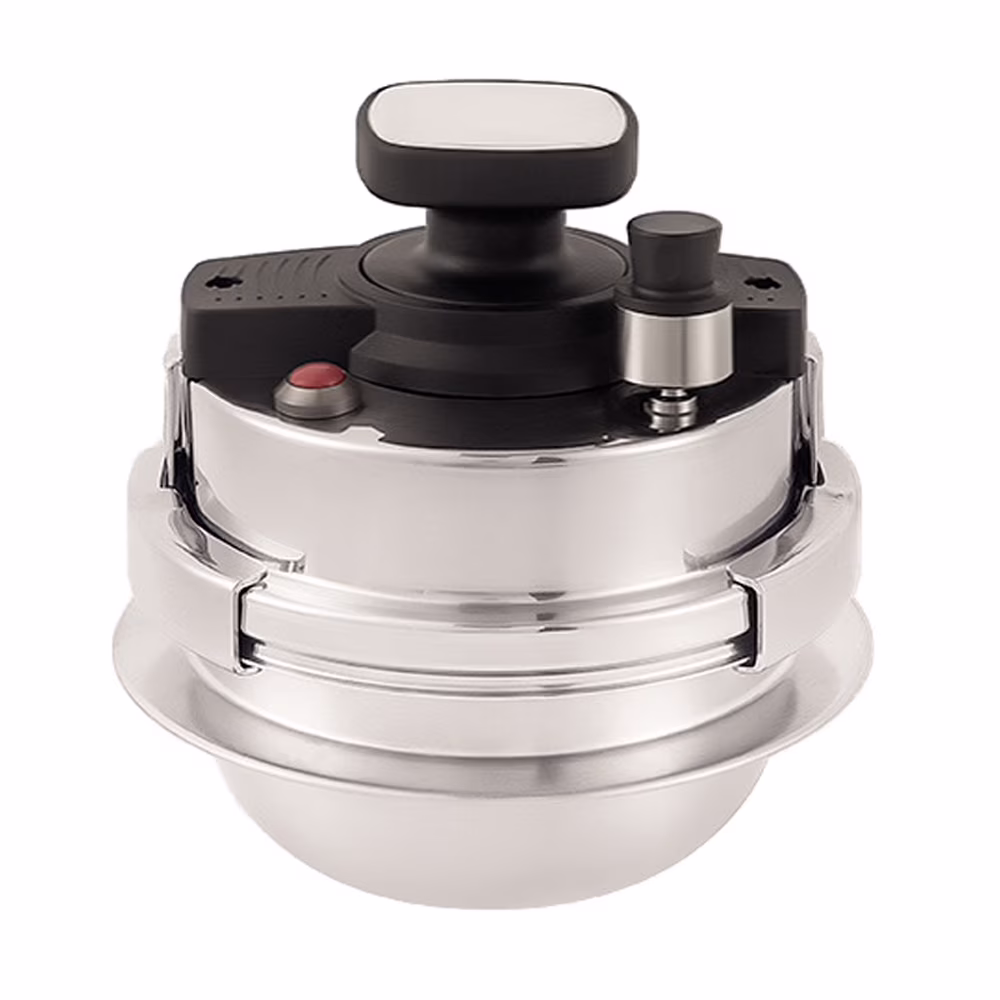 Anself Portable Pressure Cooker Camping Vehicle Cooking Pot 1.2L Self Driving