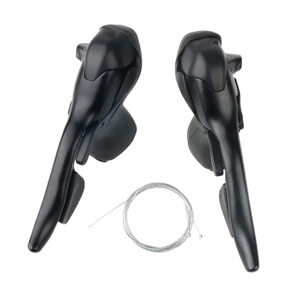 7 ​​Shifter Dual / Lever Road Bike Derailleur Cable - 2x7