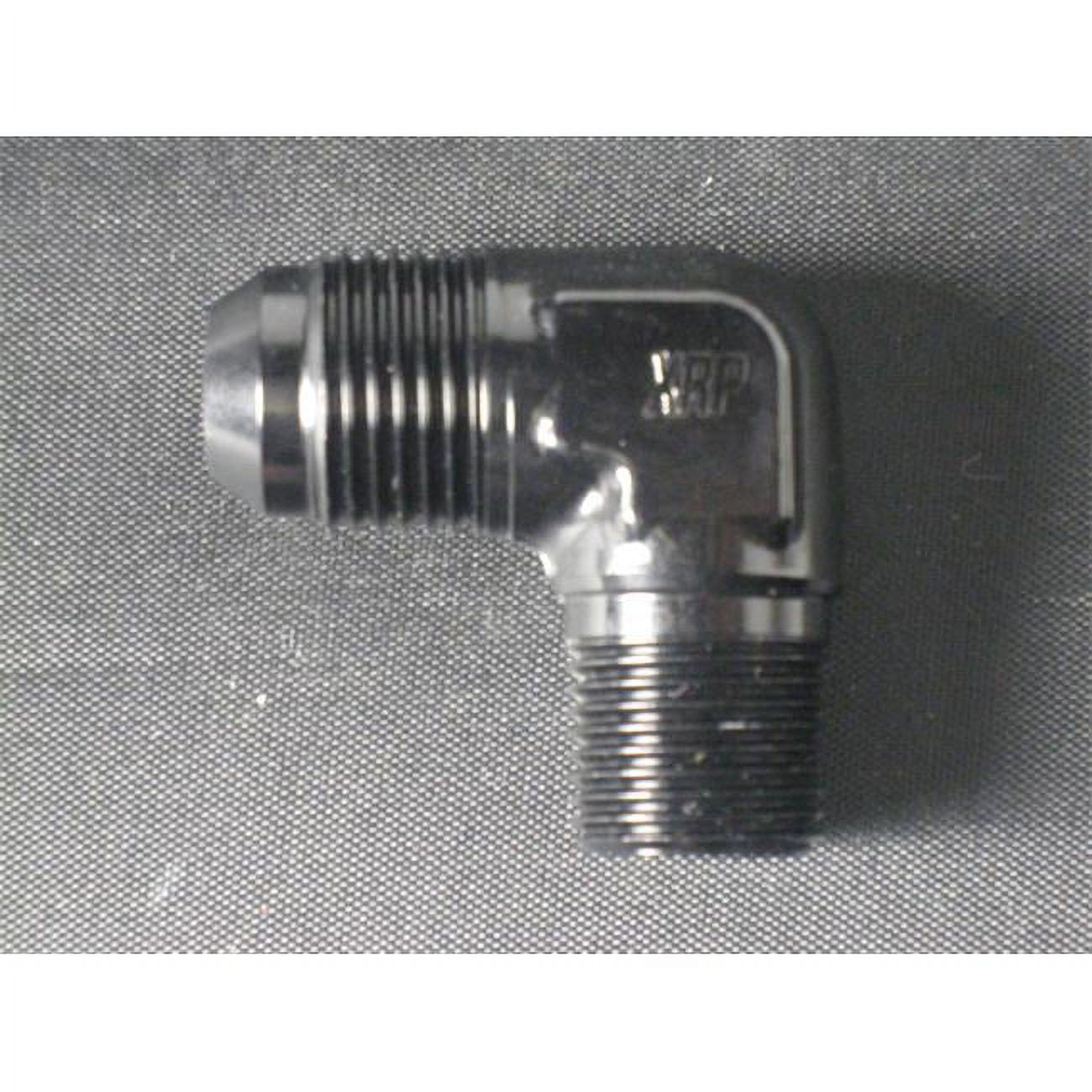 XRP-Xtreme Racing XRP982203BB 3AN to 0.125 in. NPT 90-Degree Adapter Fitting, Black