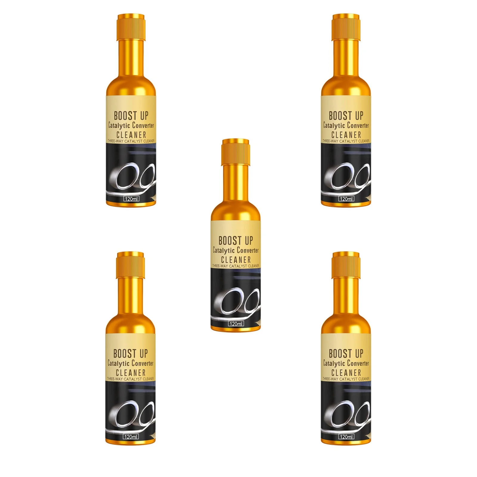 2/3/4/5pcs Car Engine Three-Way Catalytic Converter Cleaner 120ml Carbon Deposit Removal