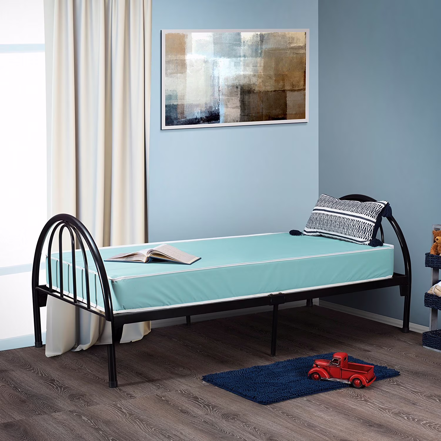 Fortnight Bedding 5 inch Foam Mattress with Water Resistant Vinyl Cover indoor/outdoor use Twin Size