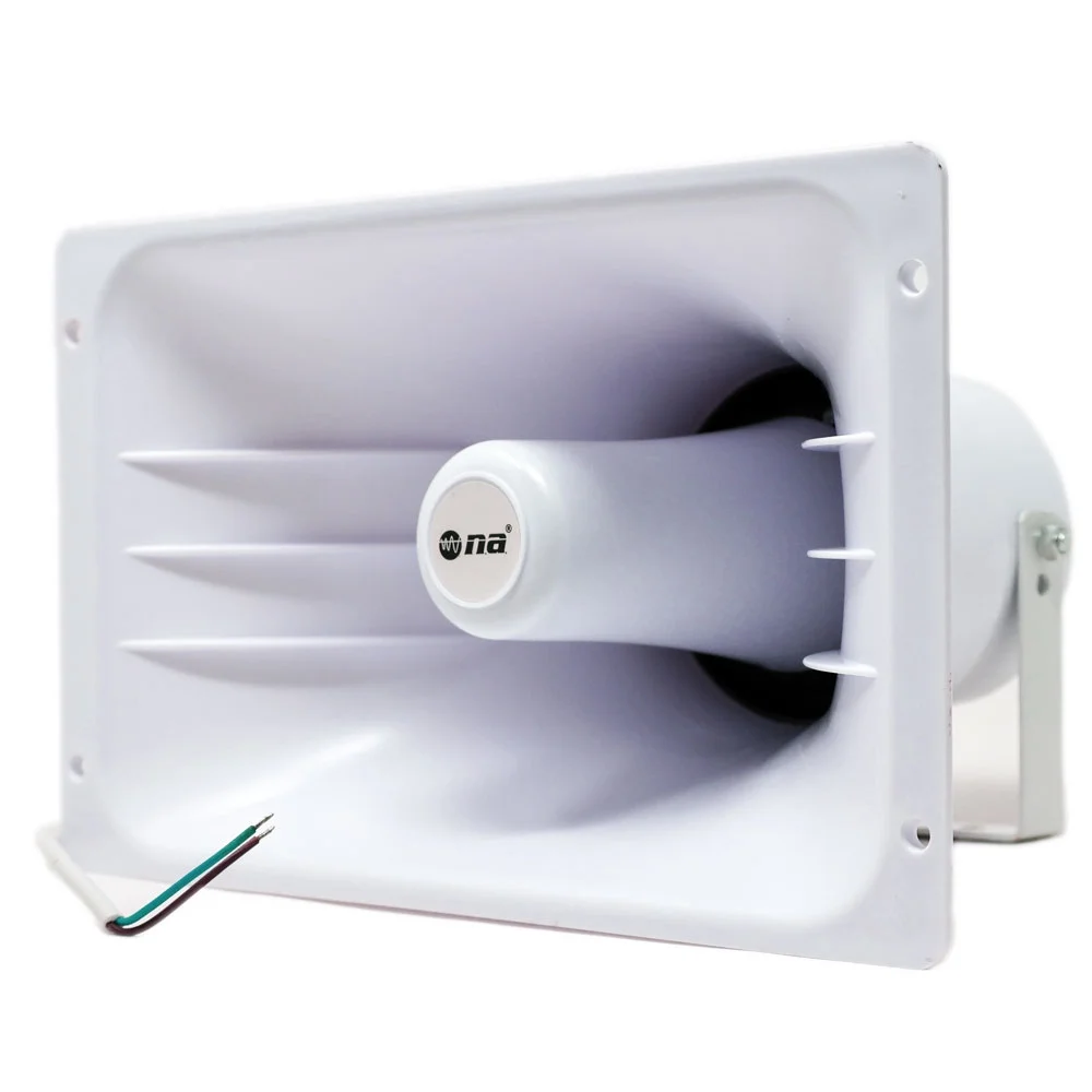 PA Power Horn Speaker 50W RMS Indoor Outdoor 100 Watt  Max Power 2 PACK