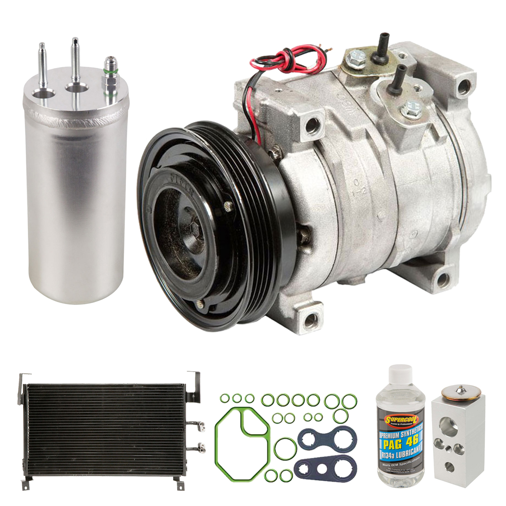 For Dodge Neon 2003 2004 2005 OEM AC Compressor w/ Condenser Drier - Buyautoparts