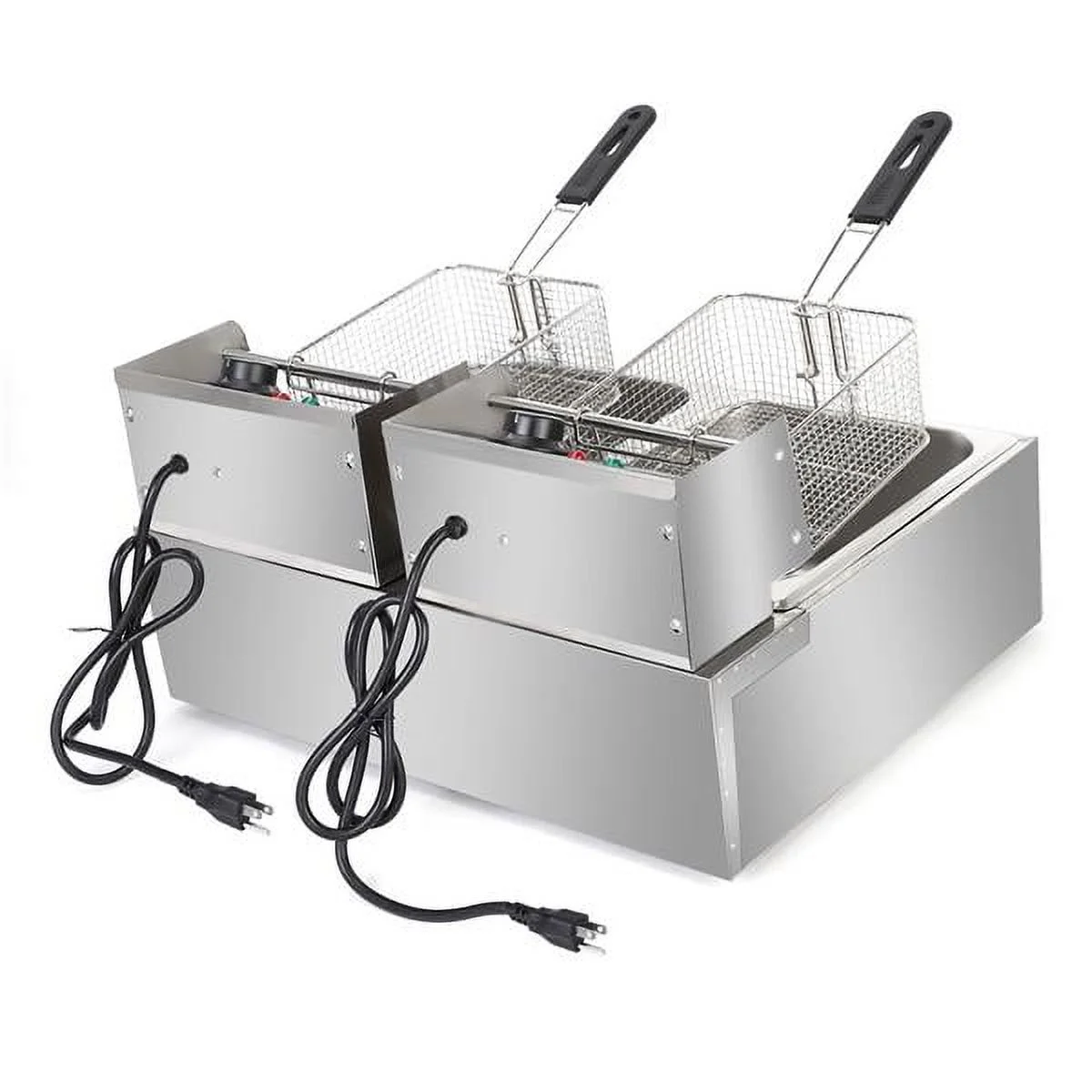 Mother's Day Sales - Dual Tank Electric Deep Fryer