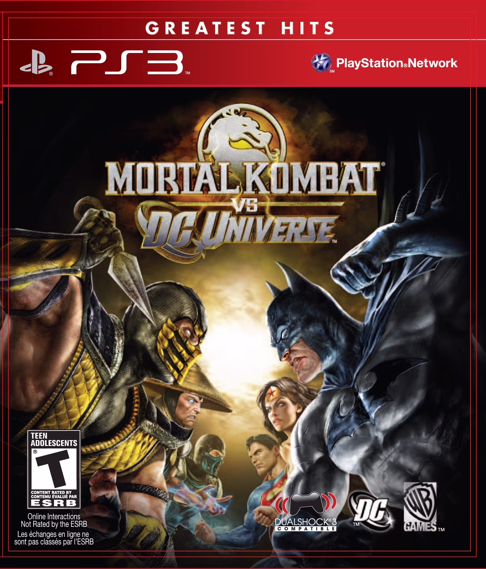 Mortal Kombat Vs. DC Universe - PlayStation 3: Ultimate Battle of Heroes and Villains