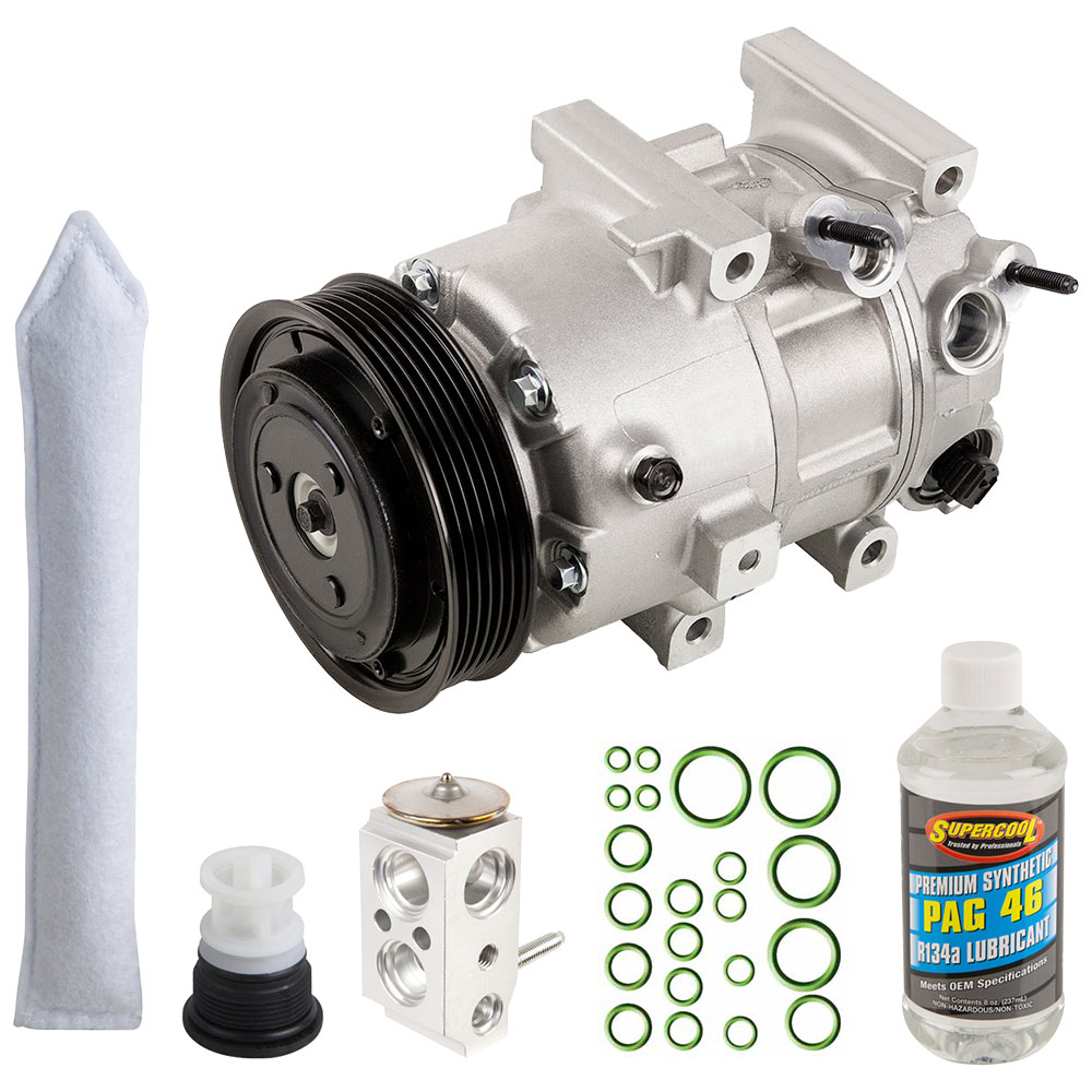 For Hyundai Azera & Kia Cadenza AC Compressor w/ A/C Repair Kit - Buyautoparts Fits select: 2014-2015 KIA CADENZA PREMIUM/LIMITED, 2014 HYUNDAI AZERA GLS/LIMITED