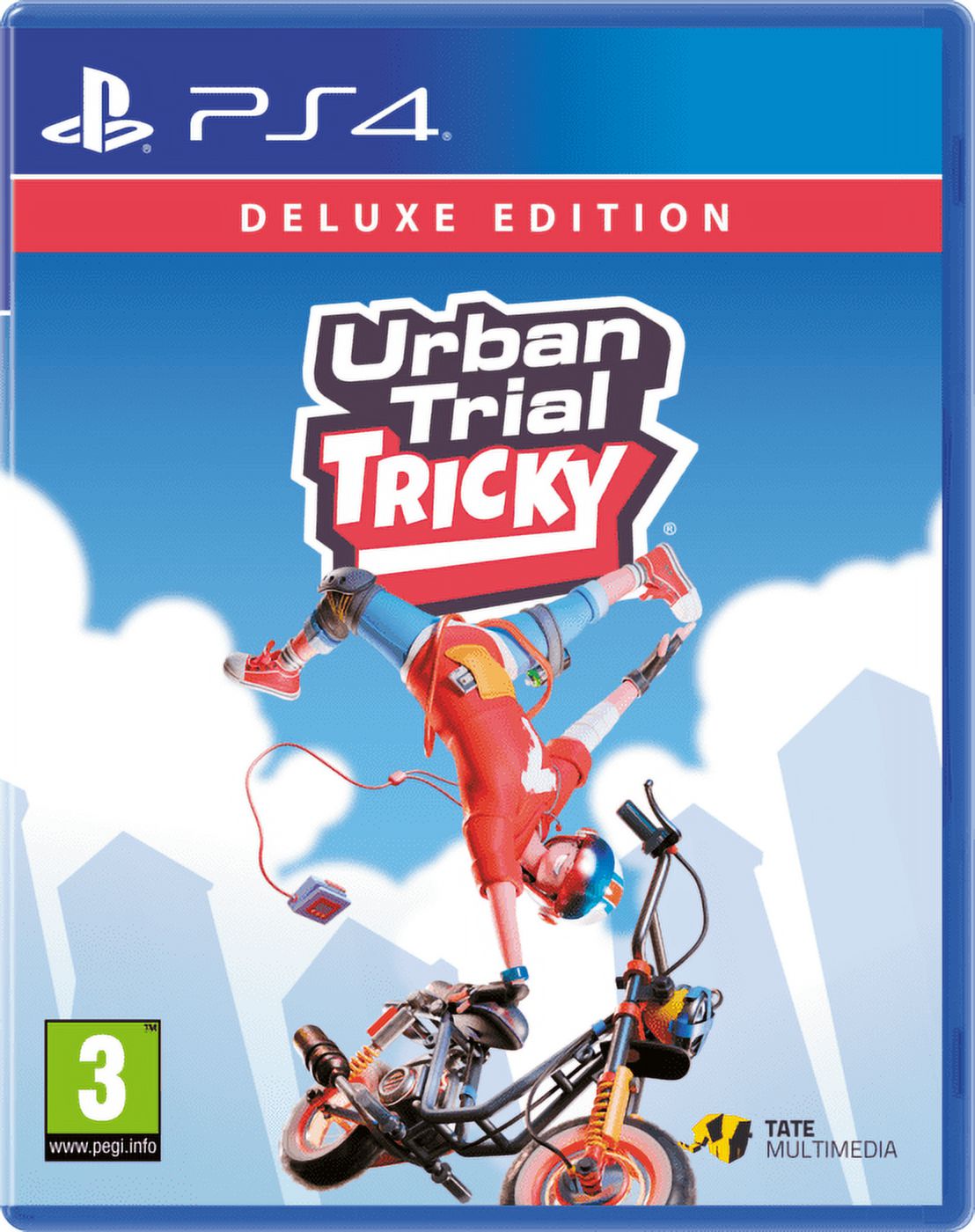 Urban Trial Tricky - Deluxe Edition - Sony PlayStation 4 [PS4 Tate 3 Modes] NEW