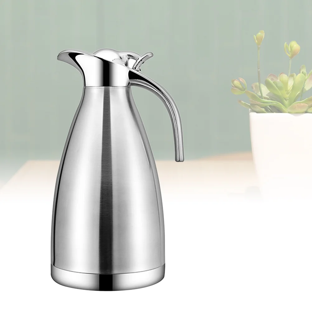 Etereauty Thermal Bottle Waterstainless Coffee Steel Insulated Carafescold Hotkettle Keeping Container Travel Pot Household Heat