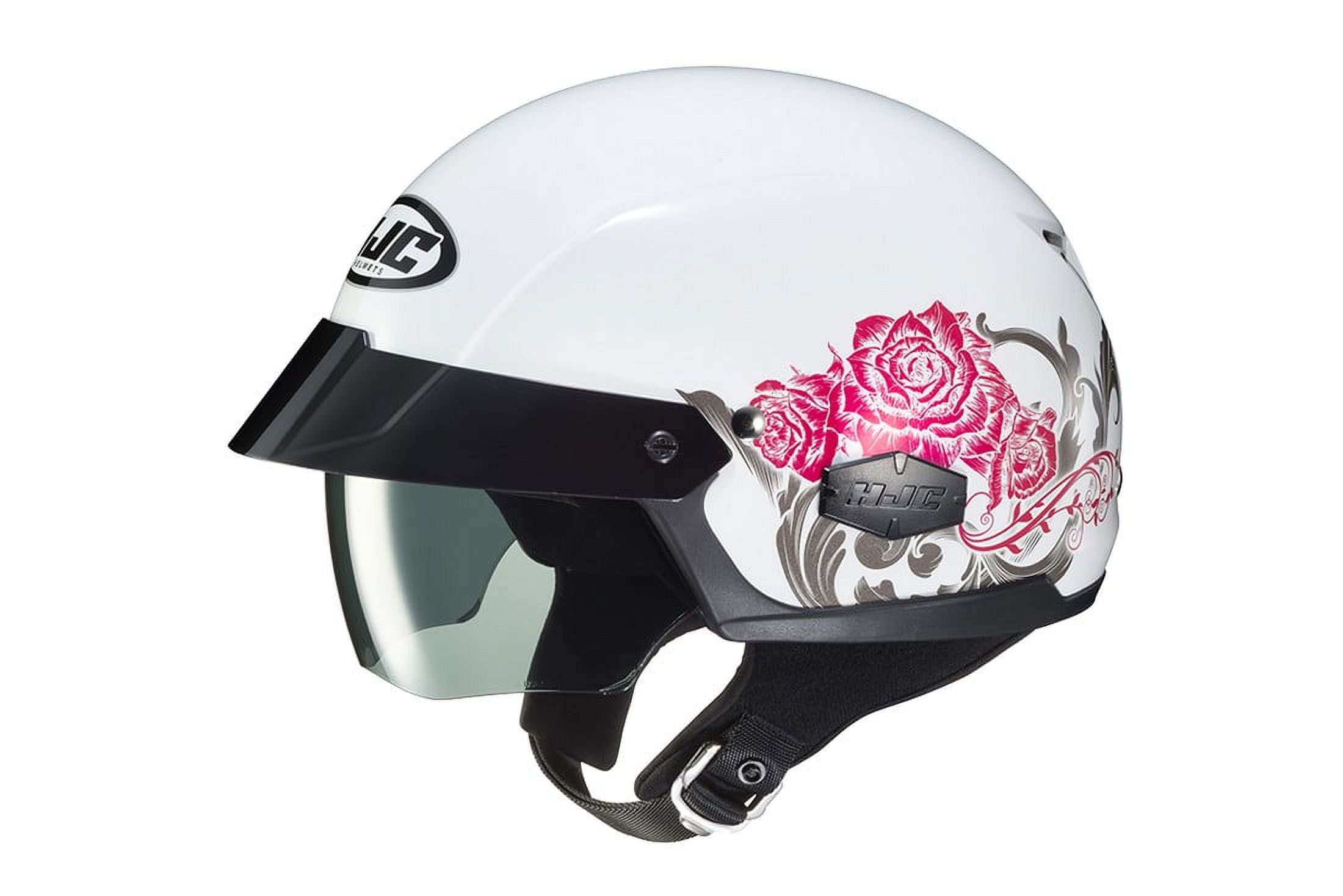 HJC IS-Cruiser Fior Motorcycle Half Helmet Pink/White XS