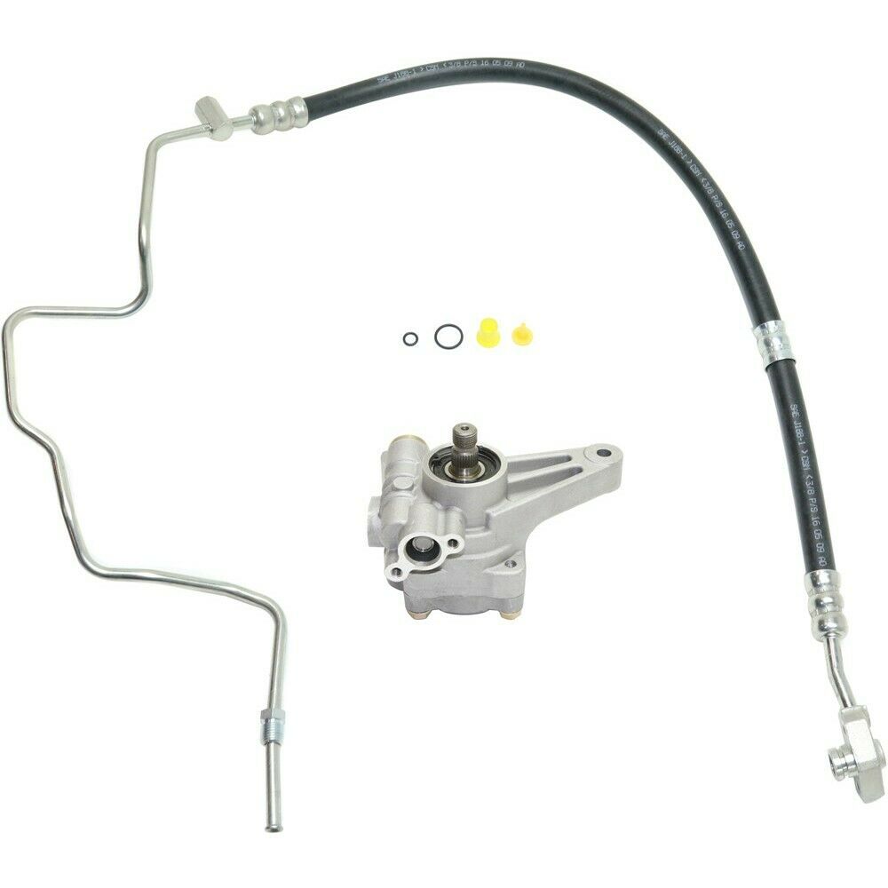 Teledu Power Steering Pump Kit For 2005-2008 Honda Pilot Sport Utility With Hose 2Pc