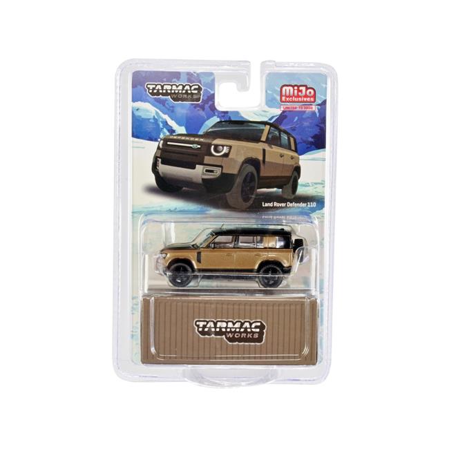 Brown Metallic & Black Limited Edition to 3600 Pieces Worldwide 1 by 64 Scale Diecast Model Car for Land Rover Defender 110