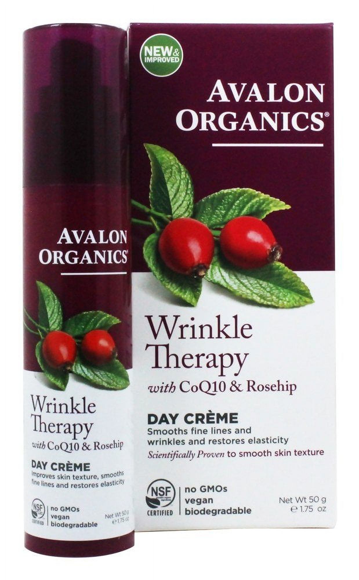 Avalon Organics, Coq10 Wrk Def Crm, 1.75 Ounce
