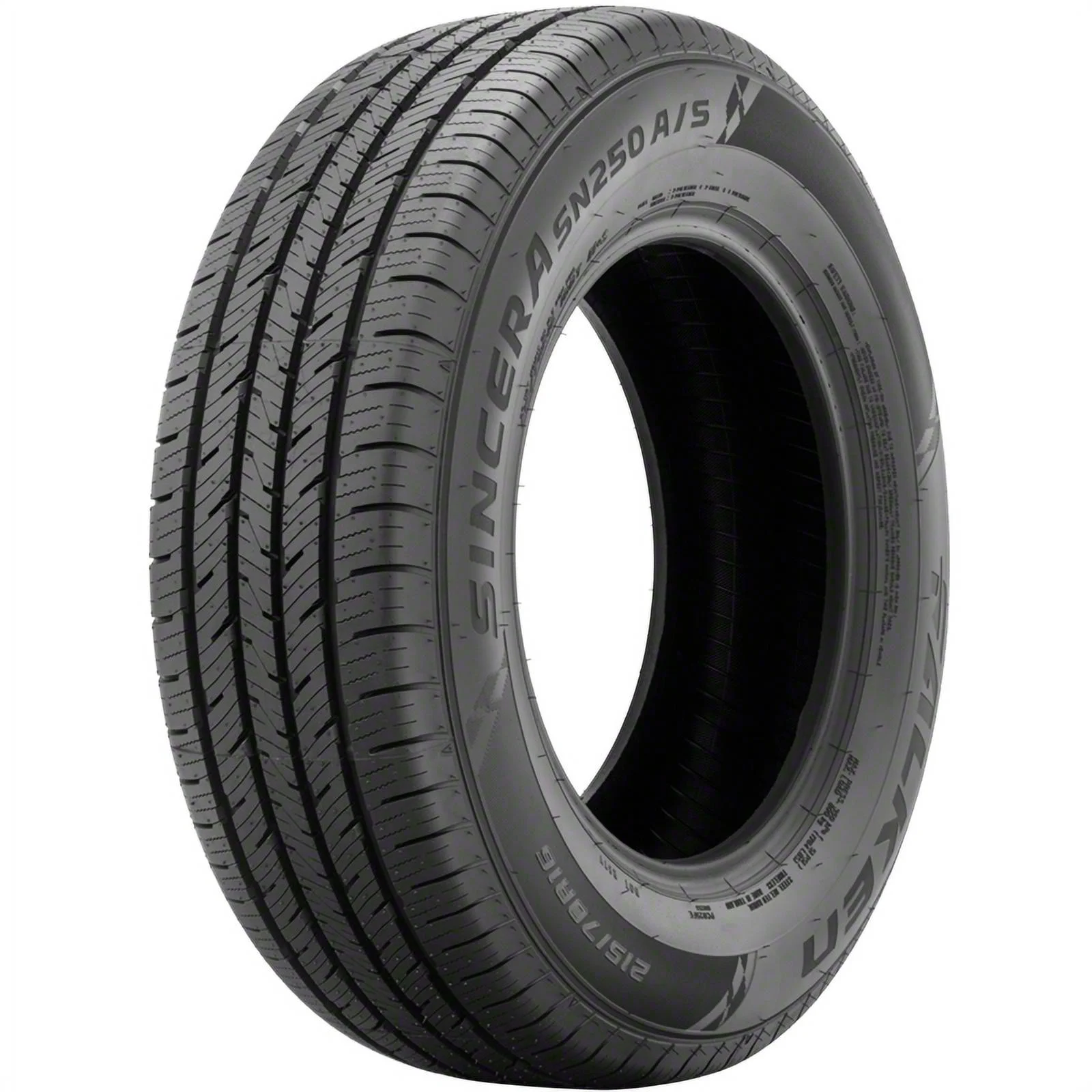 Set of 4 Falken Sincera SN250 A/S 215/65R15 96T Tires Fits: 2001-03 Toyota Sienna XLE, 1998-2000 Nissan Frontier XE