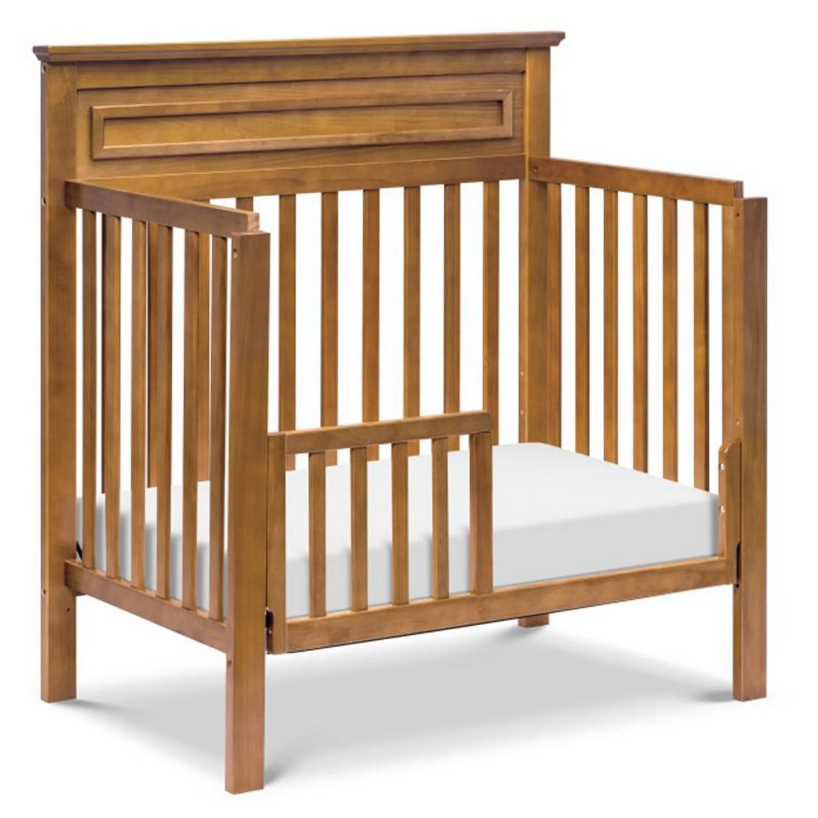 DaVinci Autumn 4-in-1 Convertible Mini Crib in Chestnut