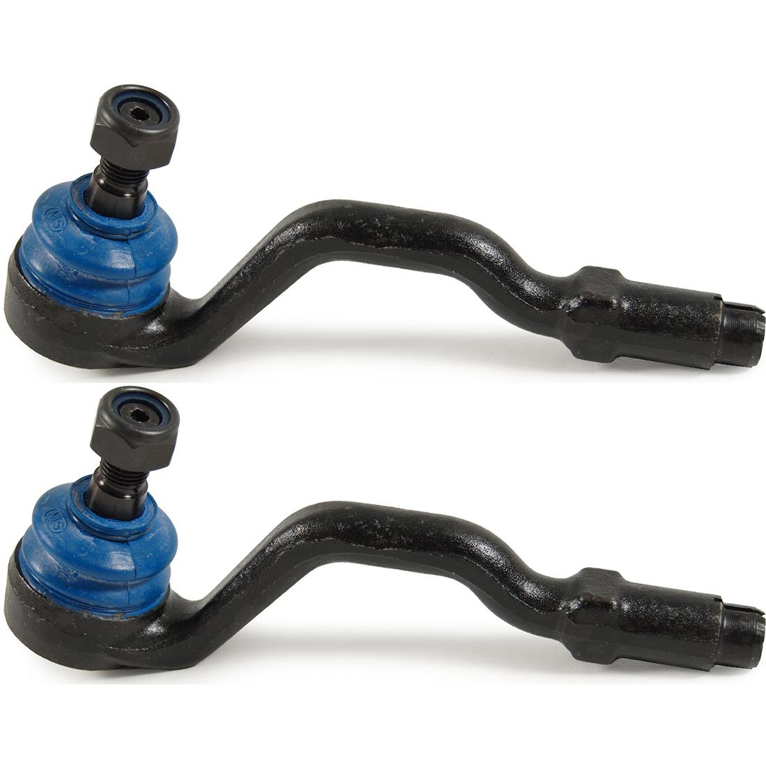 2X Front Outer Steering Tie Rod End Mevotech Supreme For 2004-2010 BMW X3