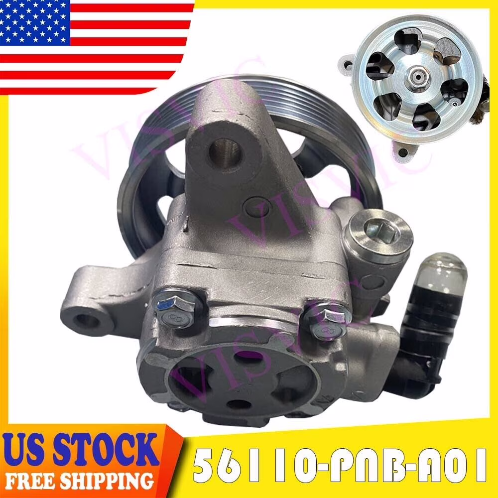 Power Steering Pump For 02-06 Honda CRV Accord Acura RSX TSX 2.4L #56110PNBA01