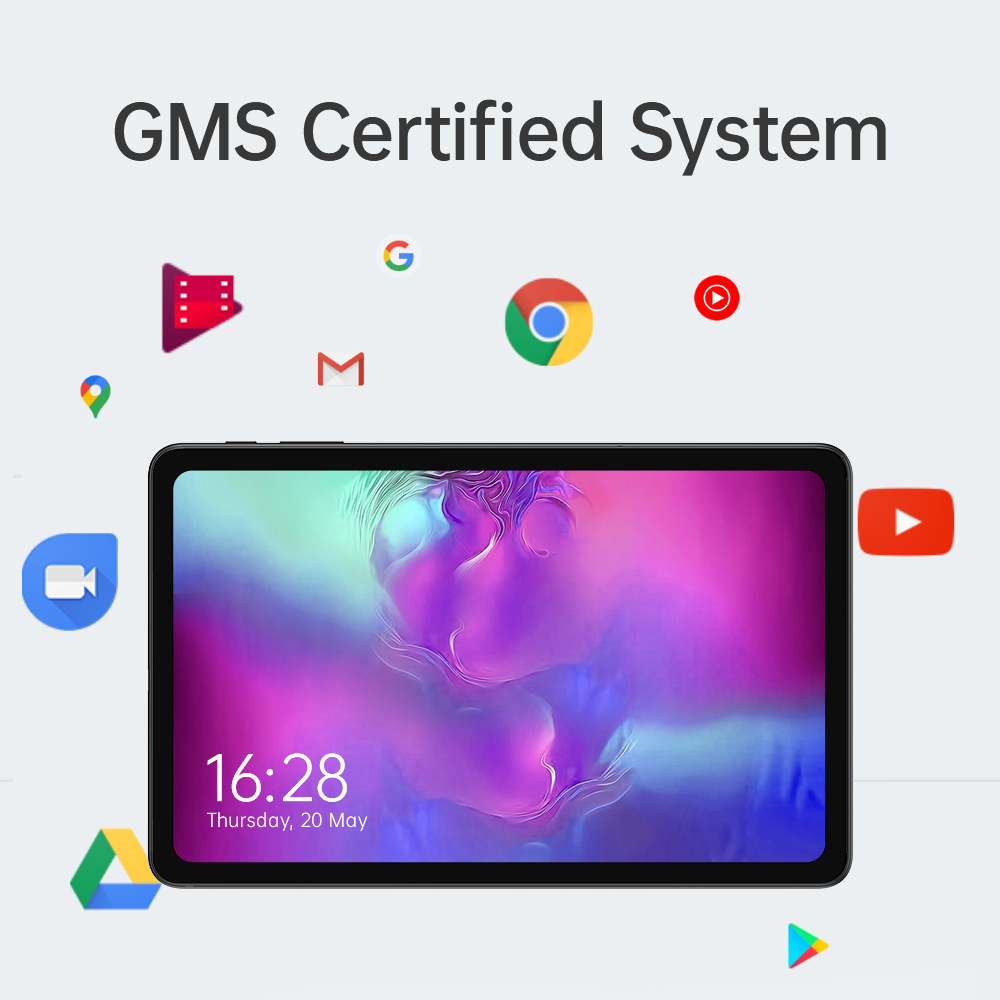 ALLDOCUBE iPlay40 Pro Tablet PC, Android 11, 10.4 inch HD IPS Screen, 2000x1200 Pixel, 8GB RAM, 256GB ROM,  5MP+8MP Camera with Flash, USB-C 2.0, 2.4G+5G WiFi, Bluetooth 5.0, TF Expansion