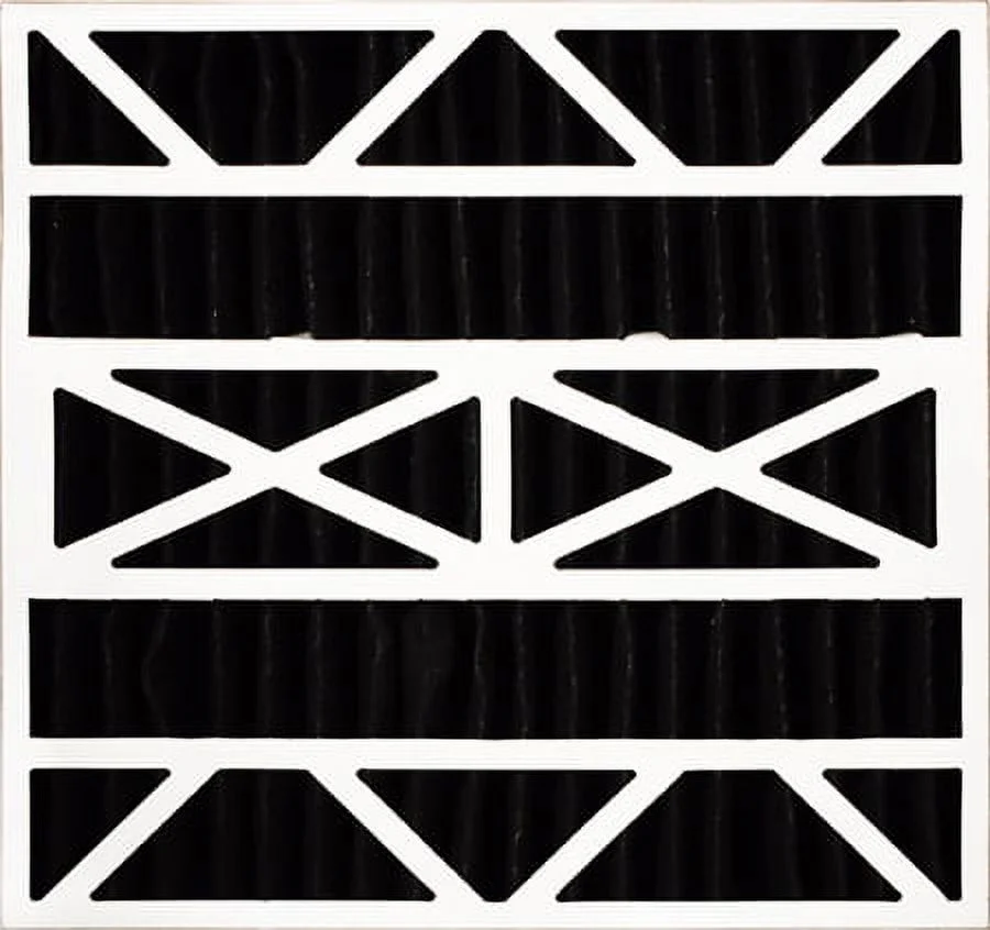 AIRx Filters Odor 20x20x5 Media Air Filter MERV 8 Replacement for Honeywell FC100A1011 FC200E1011 CF200A1024 FC35A1019 , 2-Pack