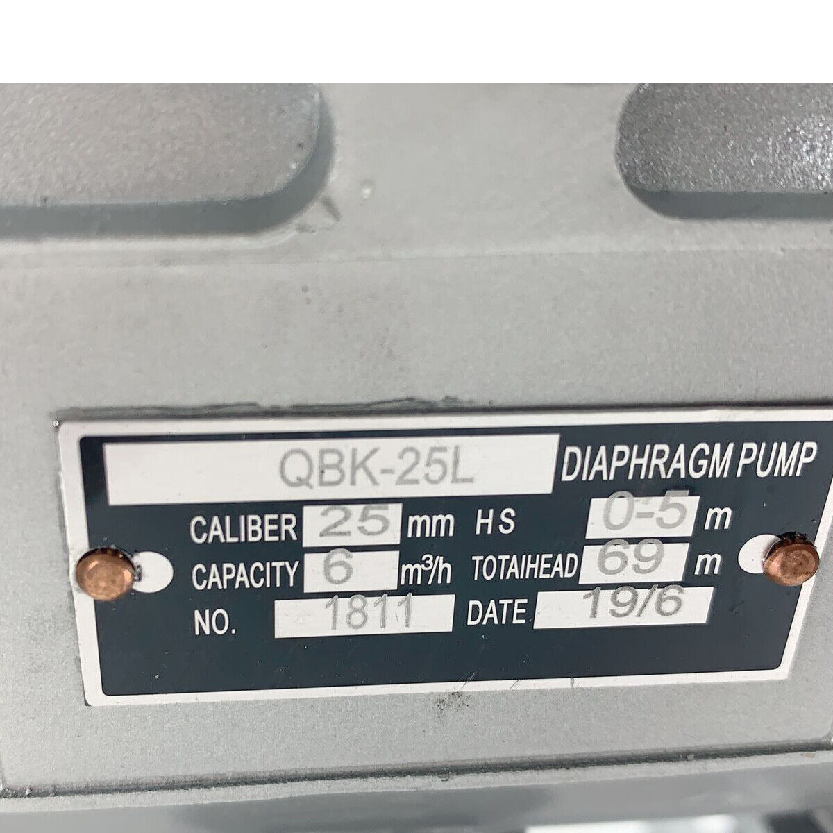 24GPM Aluminum Pneumatic Double Diaphragm Pump 1