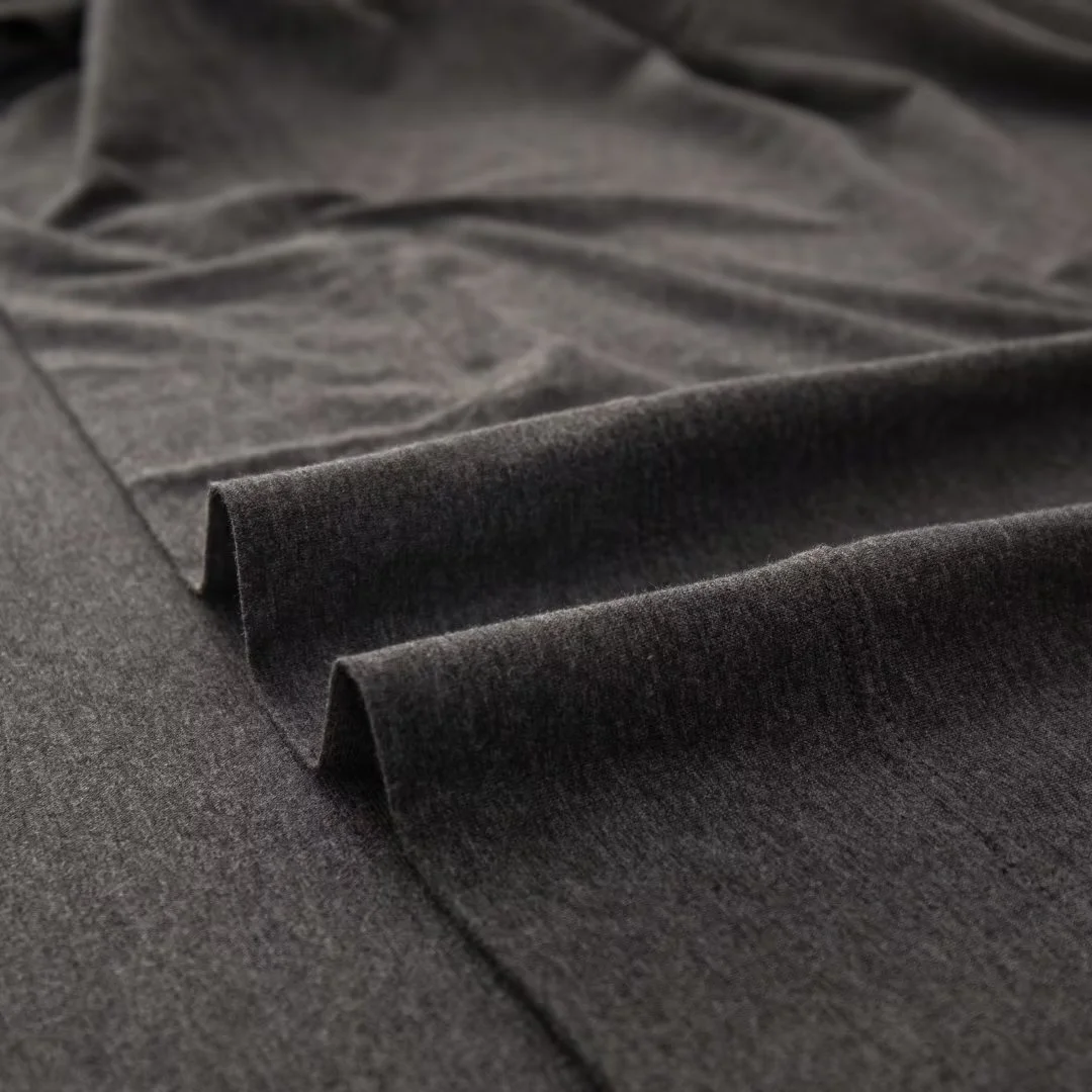 PURE ERA 100% Cotton Jersey Knit 4pc Bed Sheet Set Super Soft Breathable Fits Mattress up to 20