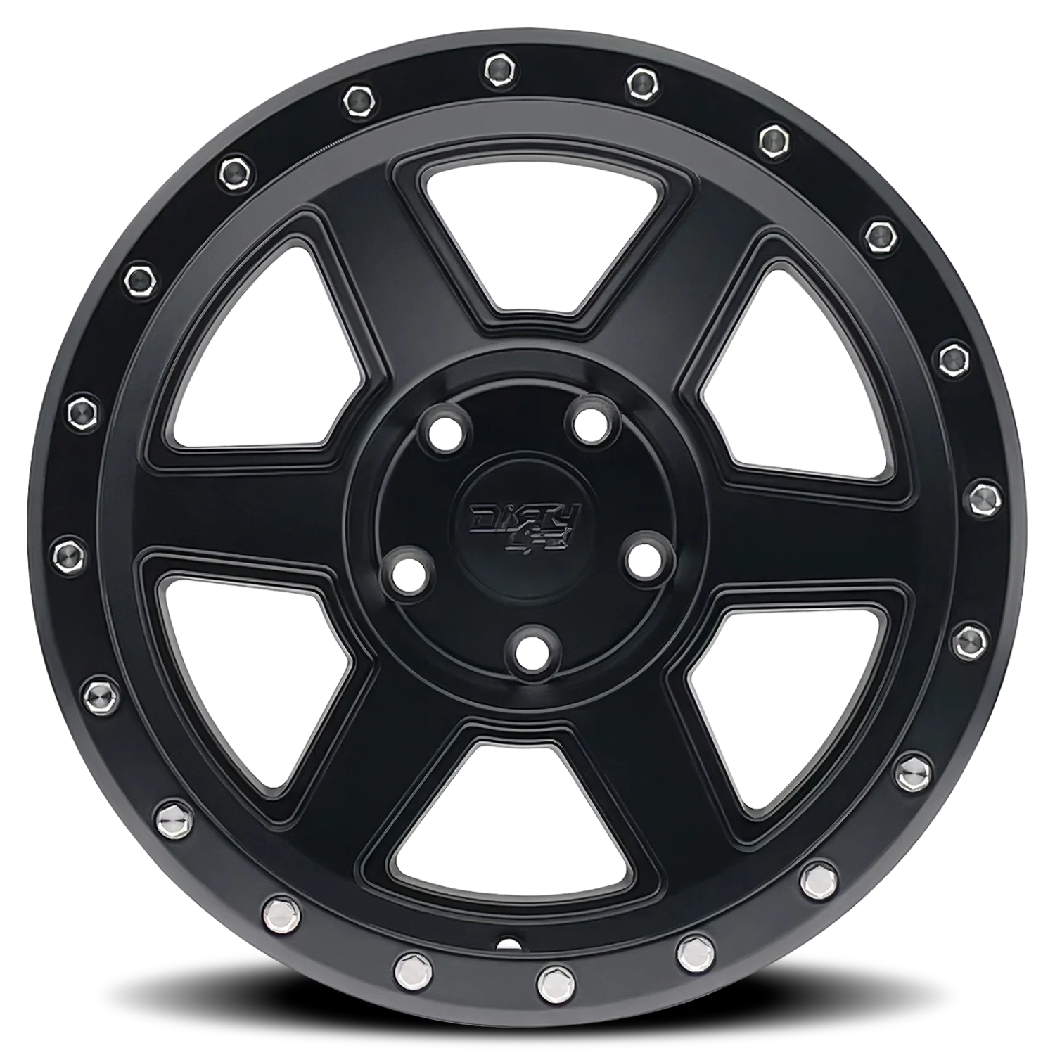 17x9 Dirty Life 9315 Compound Matte Black Wheel 5x5 (-38mm)