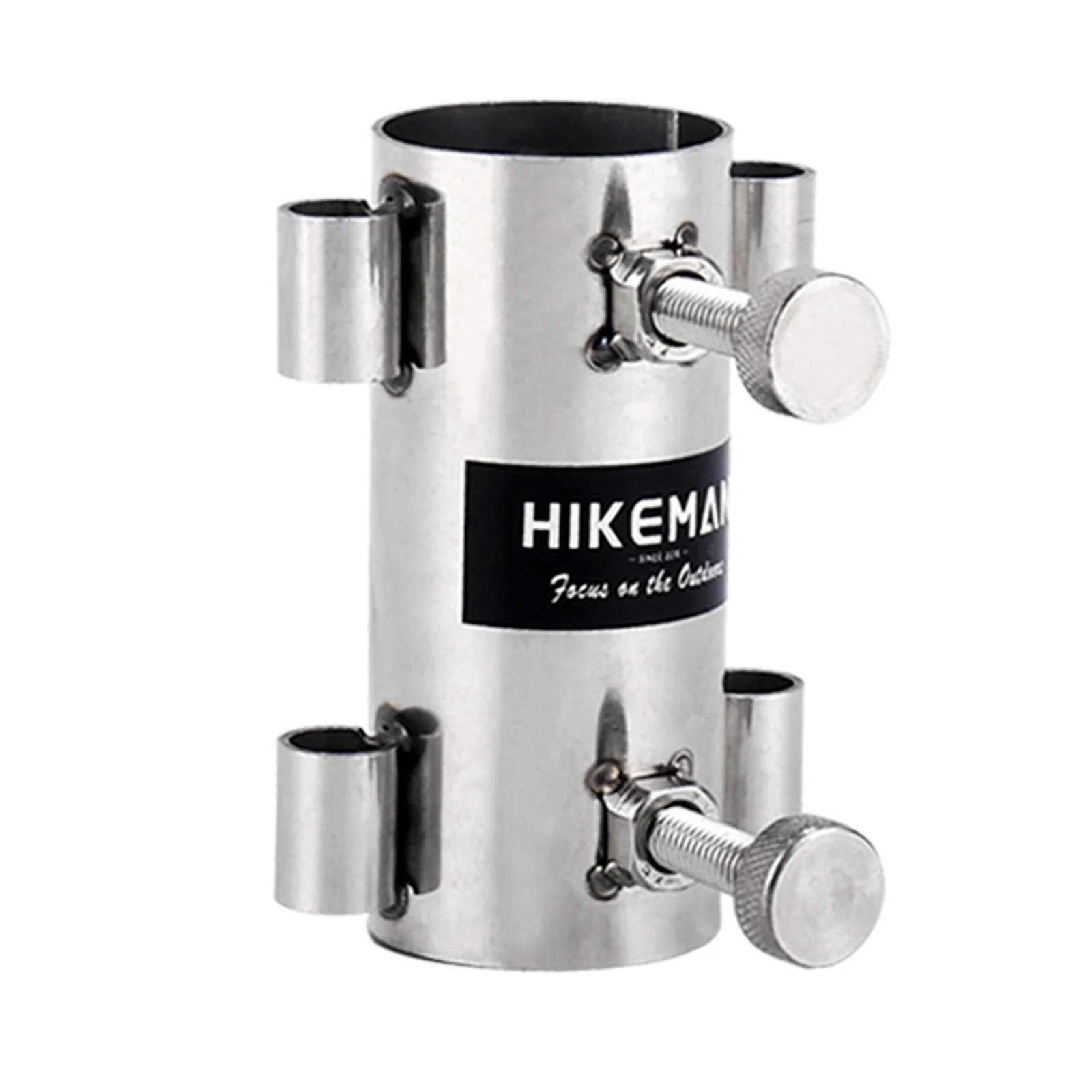 Outdoor Awning Rod Holder Tarp Poles Fixed Tube Reinforced Portable Windproof Fixator for Fishing Camping Picnic Hiking Accessories -