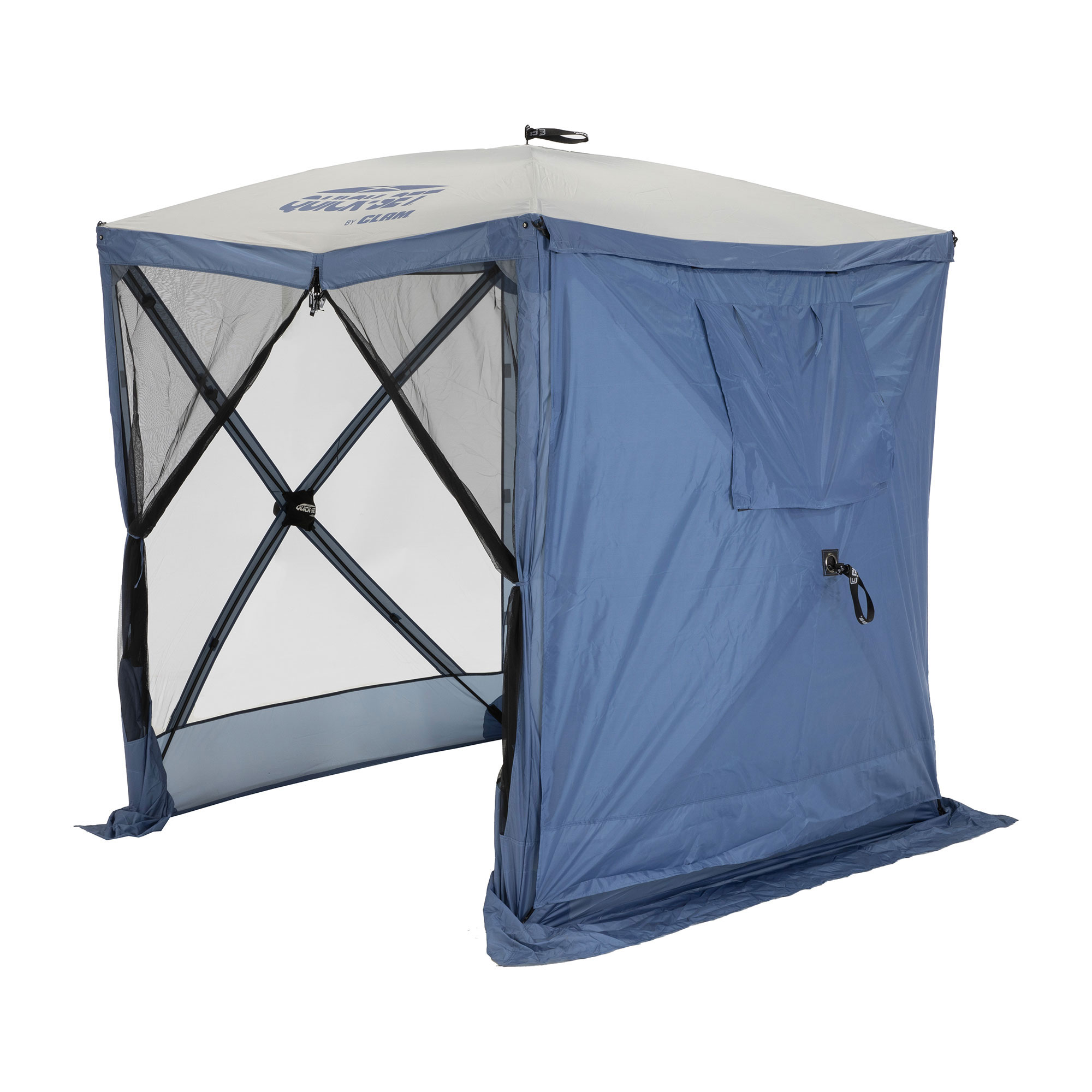 CLAM Quick Set Traveler Canopy + Clam Quick Set Screen, Blue (3 Pack)