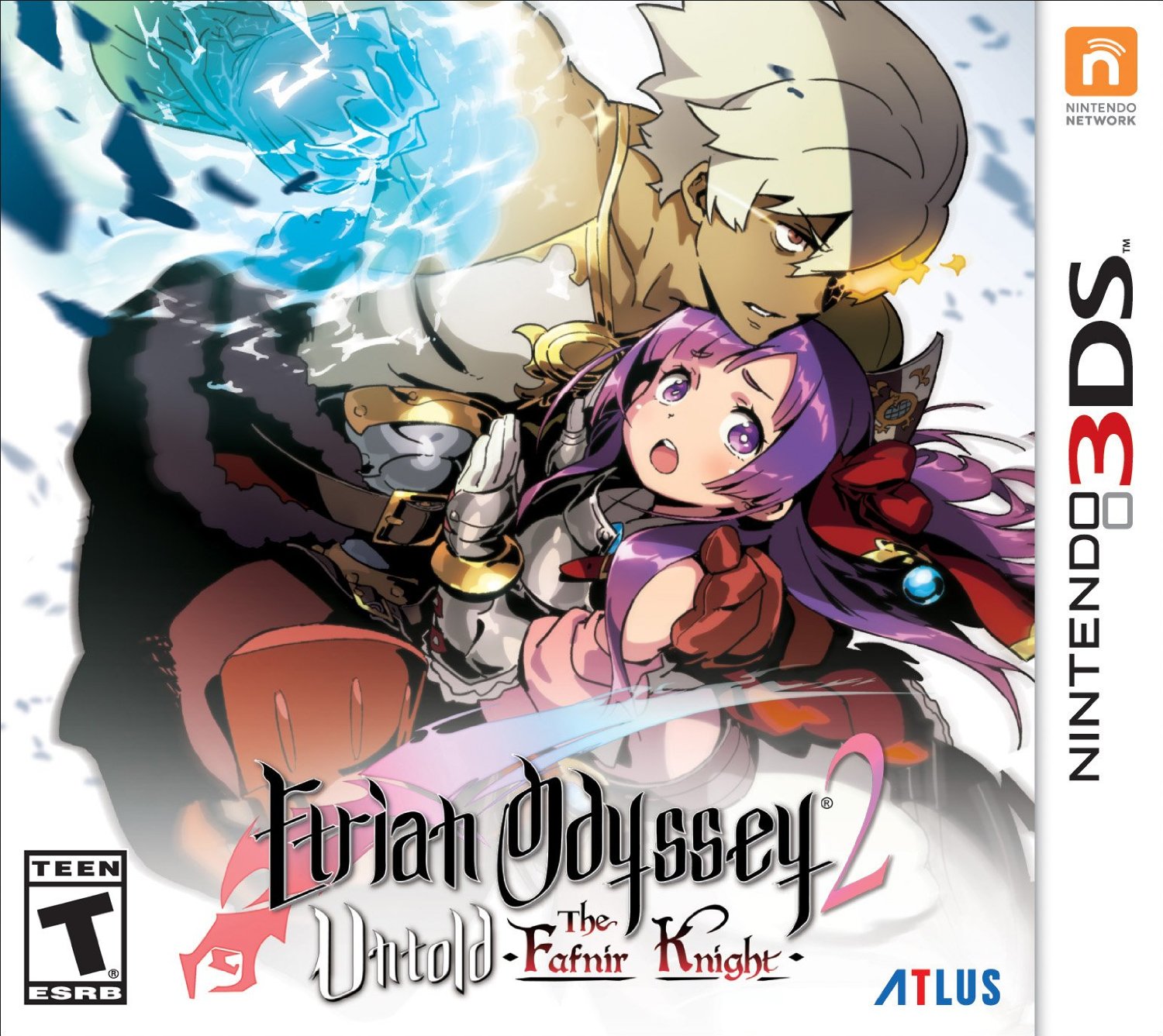 Etrian Odyssey 2 Untold: The Fafnir Knight, Atlus, Nintendo 3DS, 00730865300204