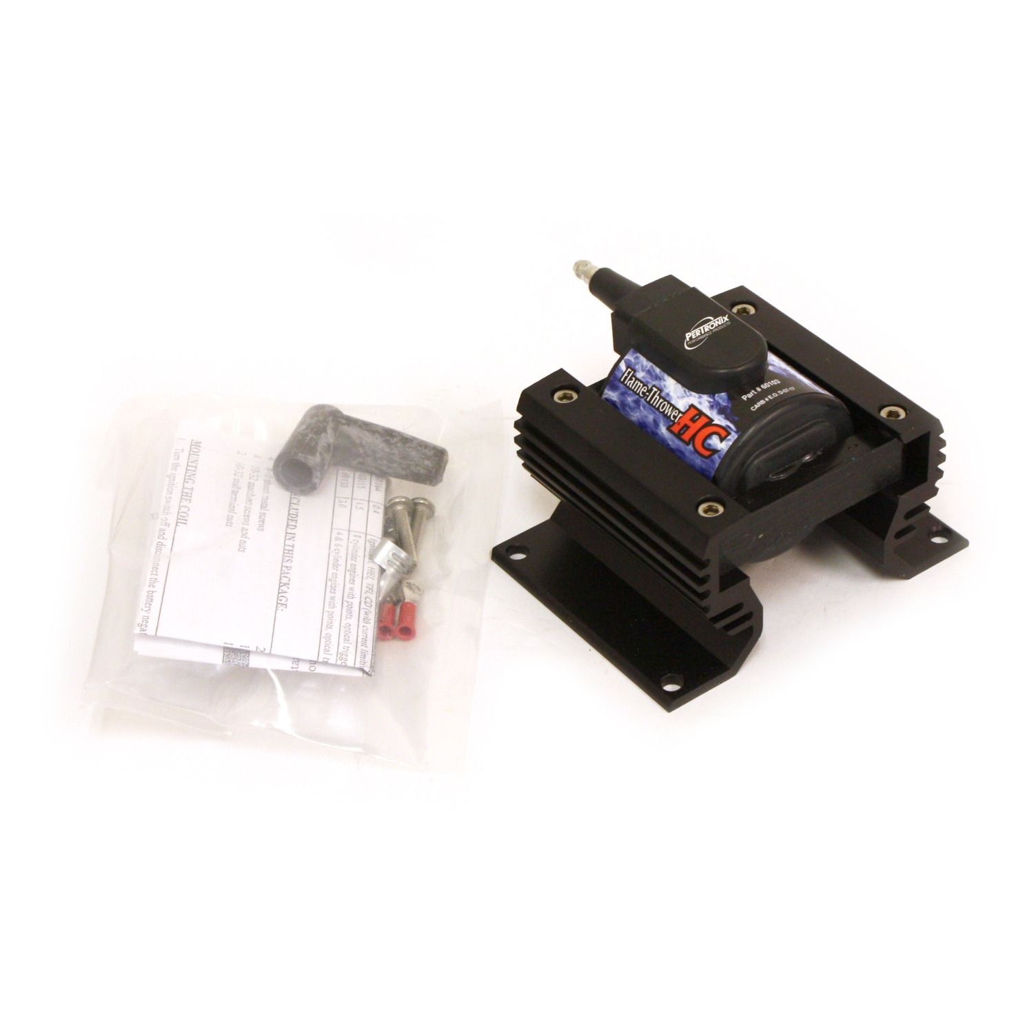 Pertronix 60103 Flame-Thrower HC Coil 60,000 Volt E-Core 0.32 ohm