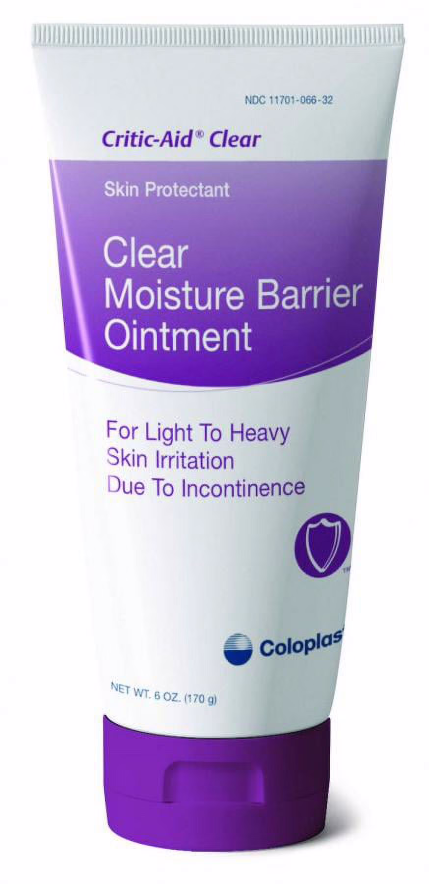 Critic-Aid Clear Moisture Barrier Ointment, Dimethicone/White Petrolatum, Scented, 6 ounce Tube, 1 Count