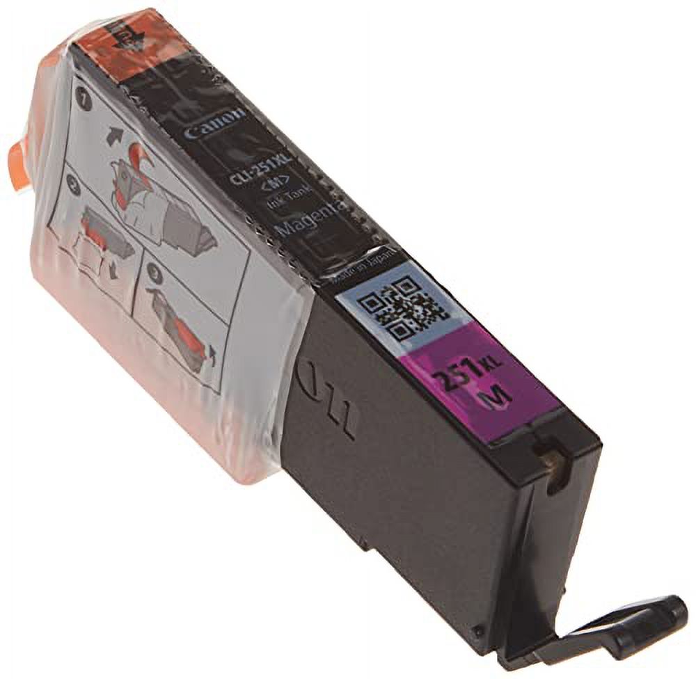 Canon CLI-251XL Magenta Compatible to iP7220,iX6820,MG5420,MG5520/MG6420,MG5620/MG6620,MX922/MX722,iP8720,MG6320,MG7120,MG7520 Printers