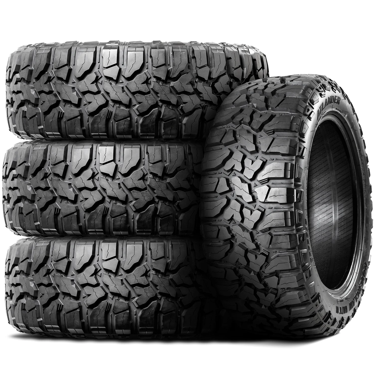 Atlander Roverclaw M/T II LT 33X12.50R20 Load E 10 Ply MT Mud Tire