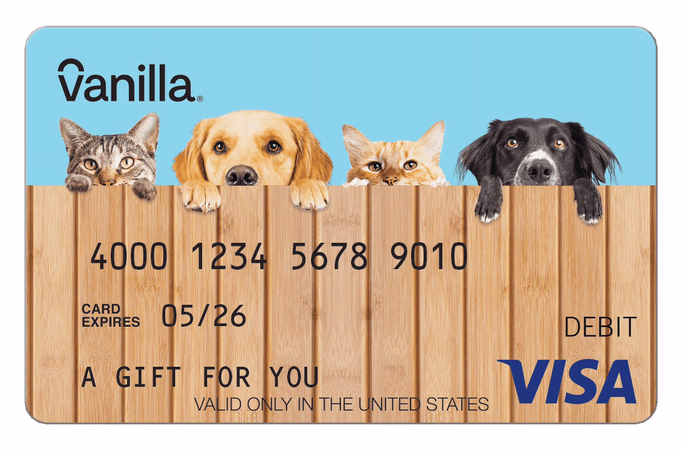 $50 Vanilla® Visa® Pet eGift Card