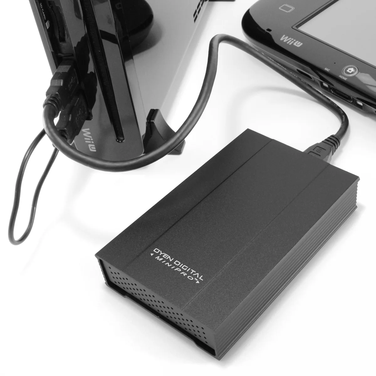 MiniPro 2TB External USB 3.1 Portable Hard Drive for Nintendo Wii U