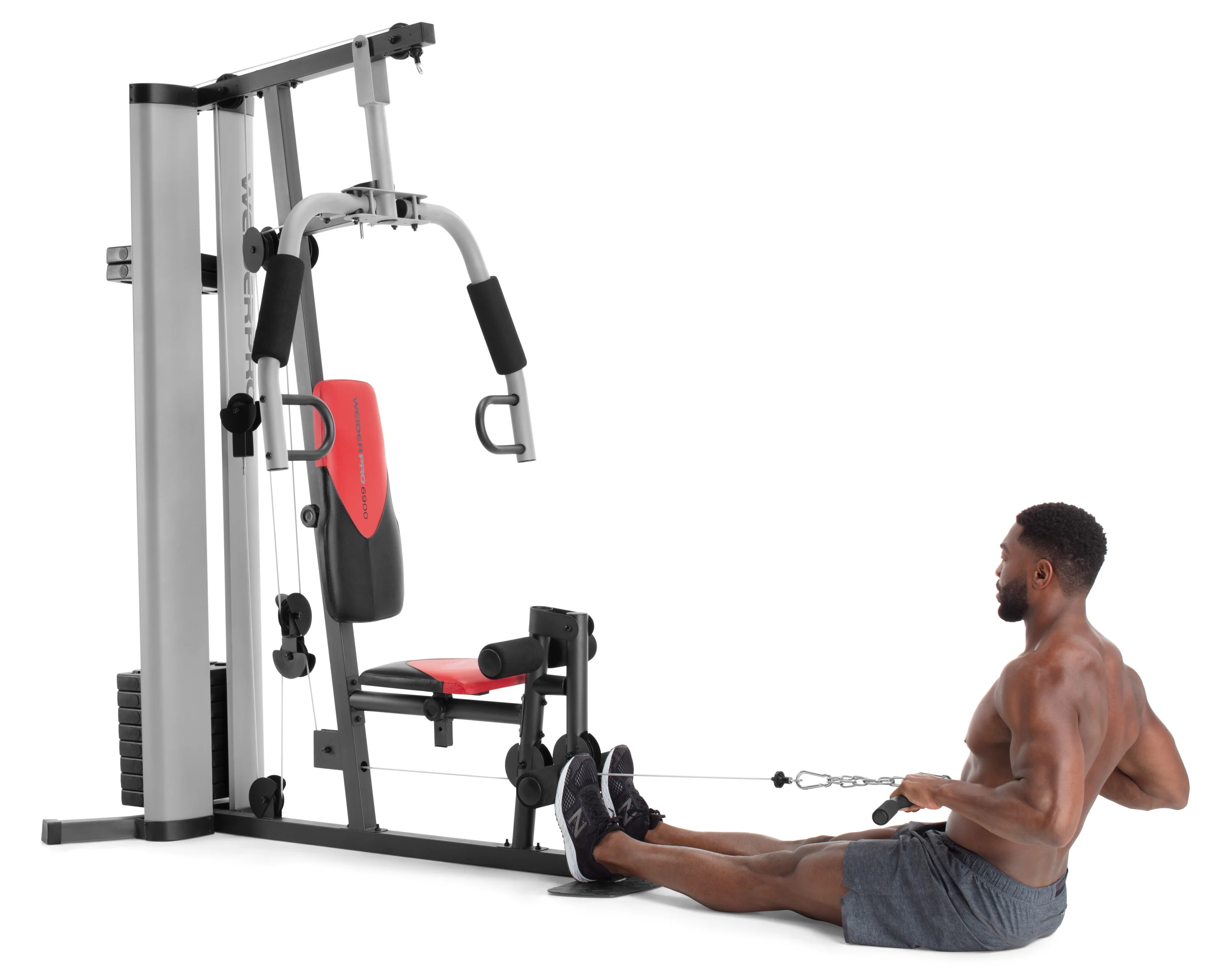 Weider Pro 6900 Home Gym System with 125 Lb. Weight Stack