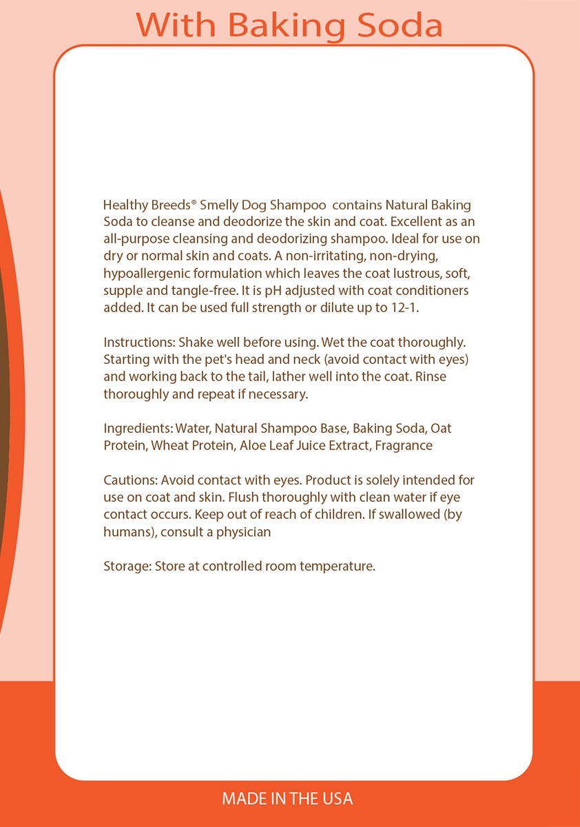 Healthy Breeds 192959001426 8 oz Anatolian Shepherd Dog Smelly Dog Baking Soda Shampoo