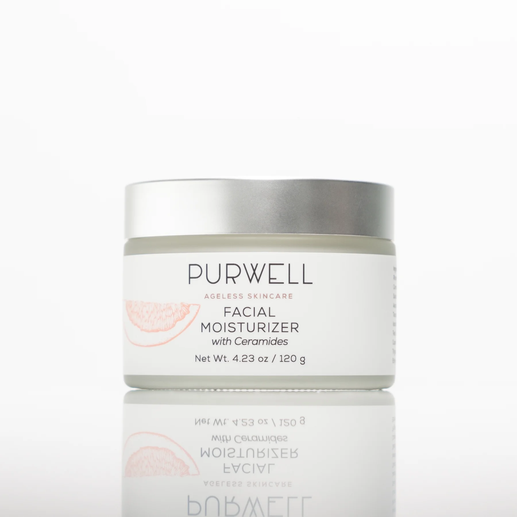Pur-Well Living Ageless Skincare Facial Moisturizer with Ceramides