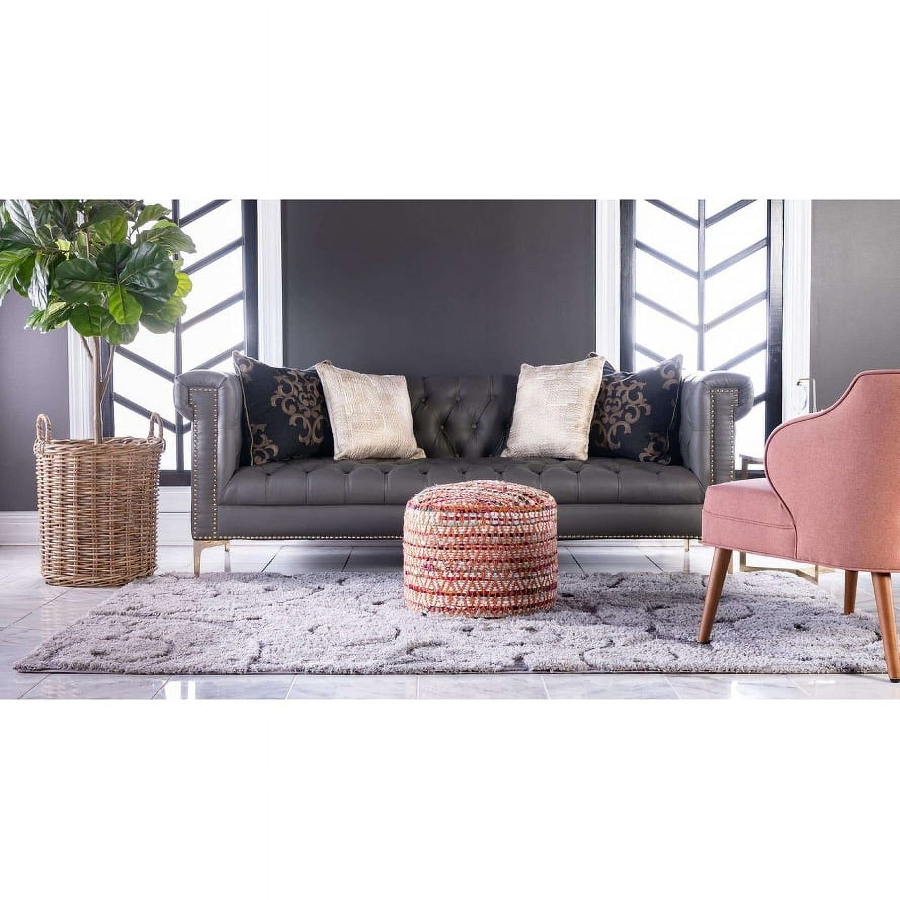 Shag Milson Collection Area Rug 2'x6'7