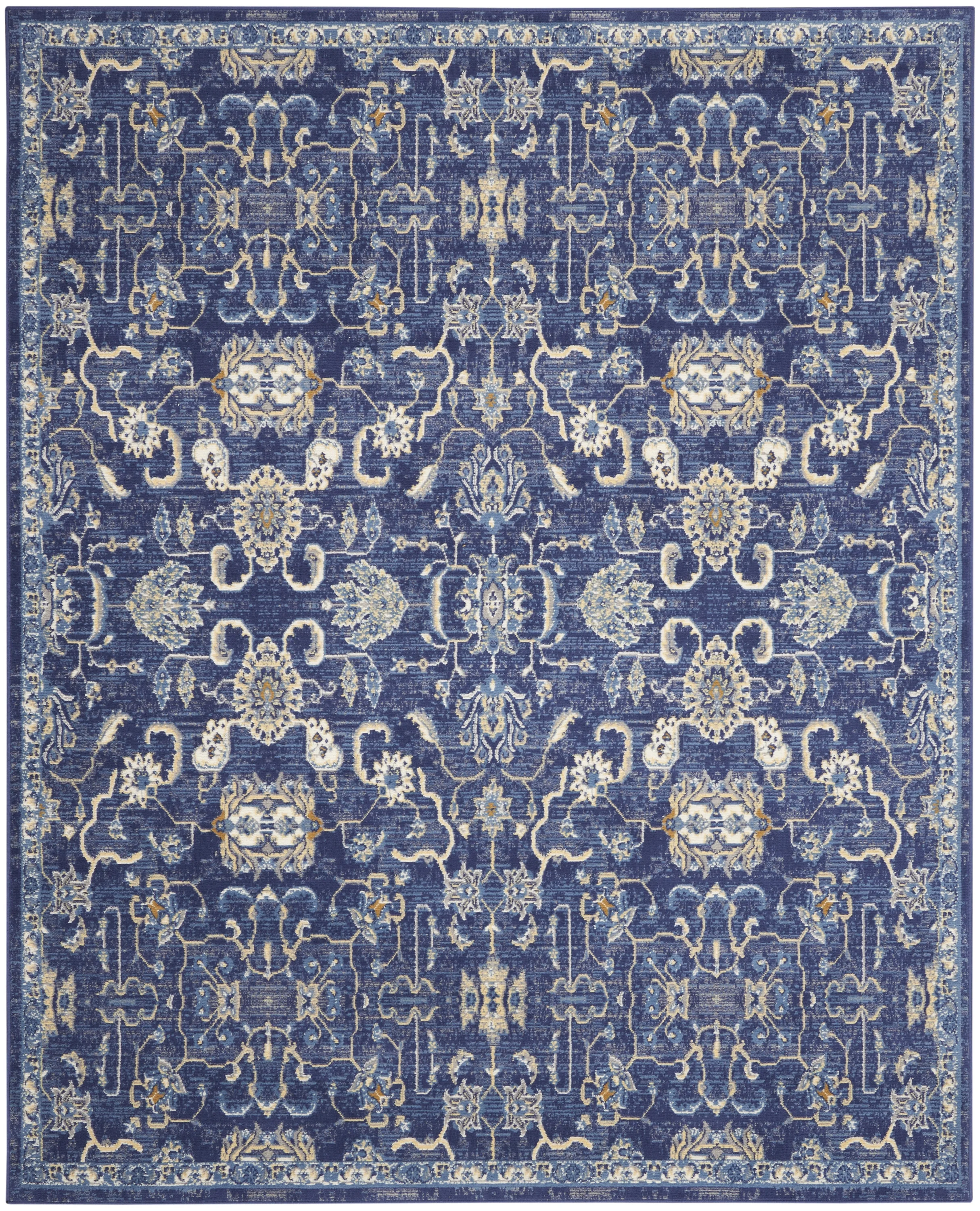 Nourison Grafix Persian Navy 7'10