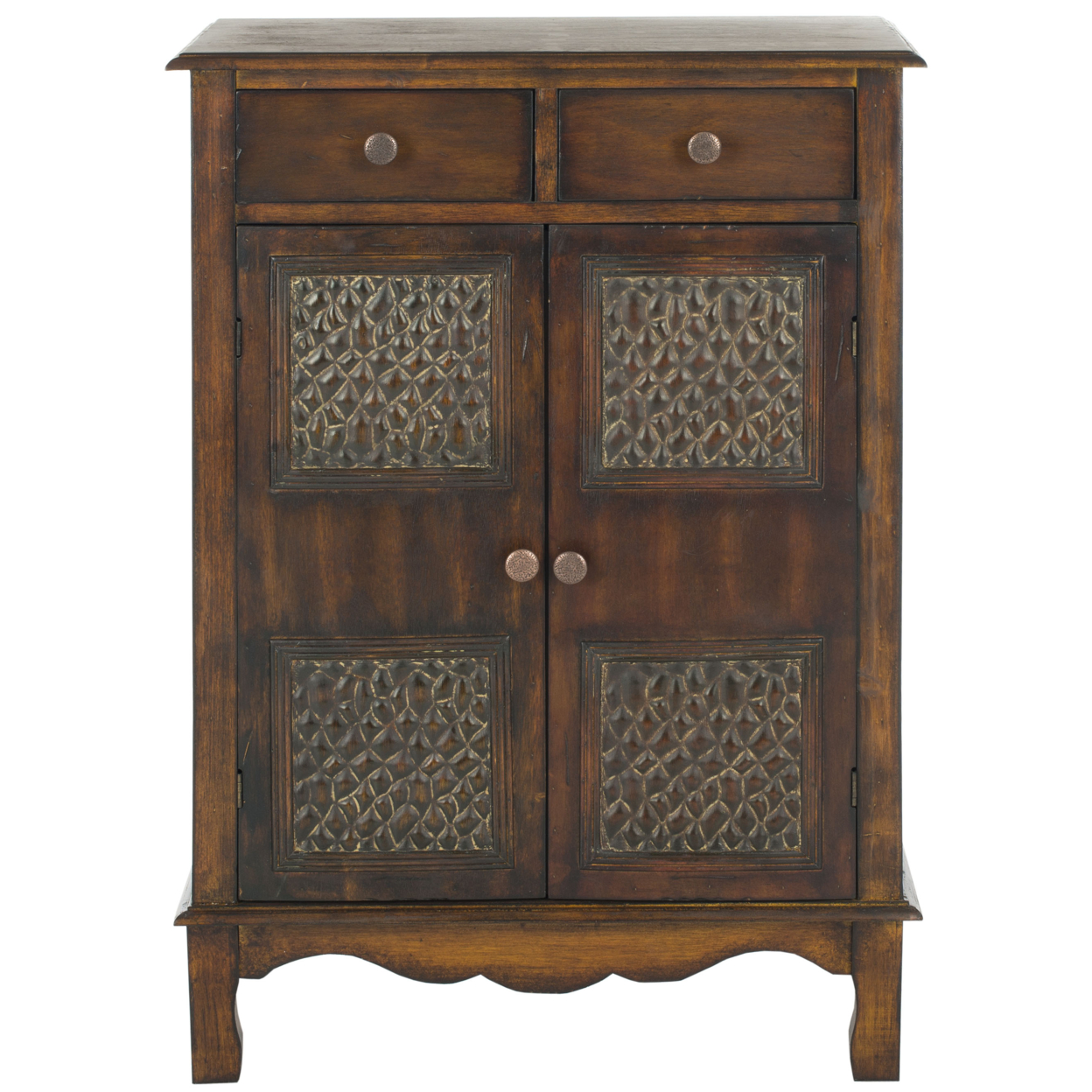 SAFAVIEH Herbert Storage Chest Dark Brown