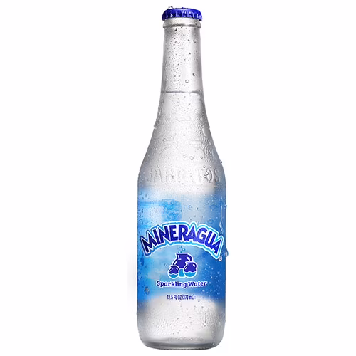 Mineragua Sparkling Water, 12.5 Fl oz Pack Of 24