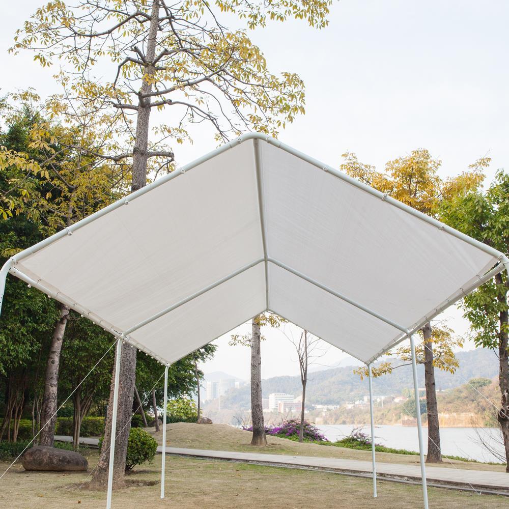 GoDecor 10'x20' Carport Canopy - 6 Legs