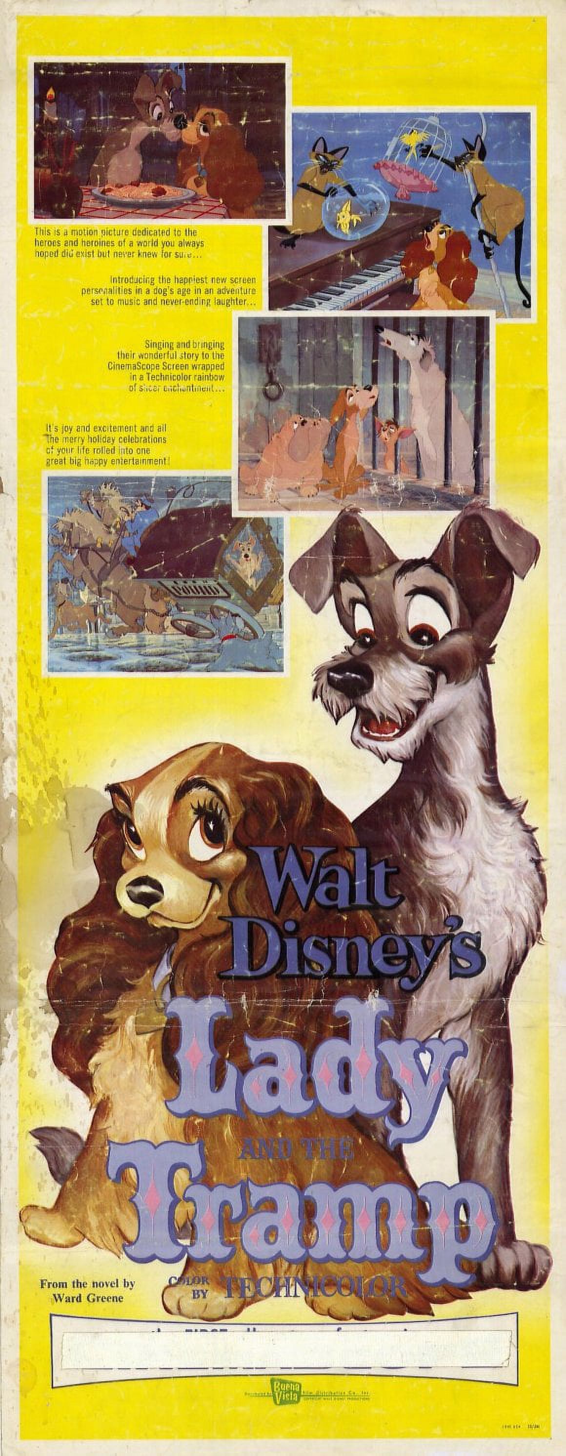 Lady and the Tramp - movie POSTER (Insert Style A) (14
